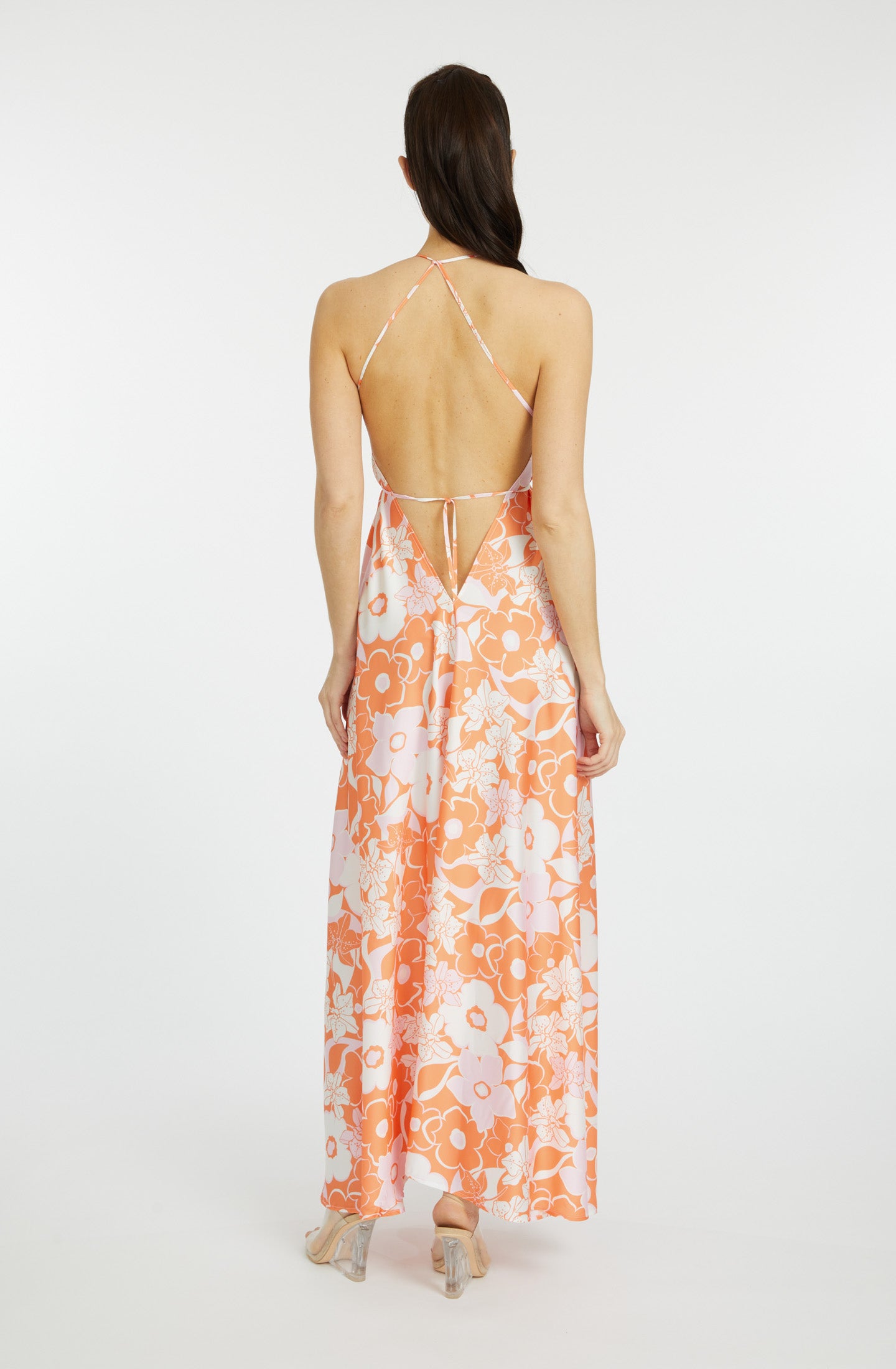 Orange Crush Infinity Dress