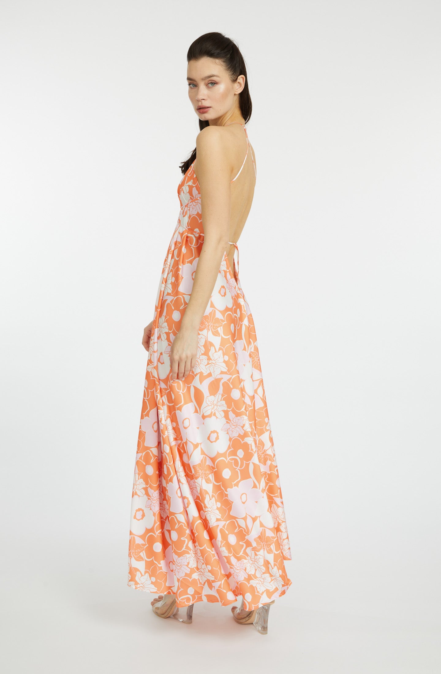 Orange Crush Infinity Dress