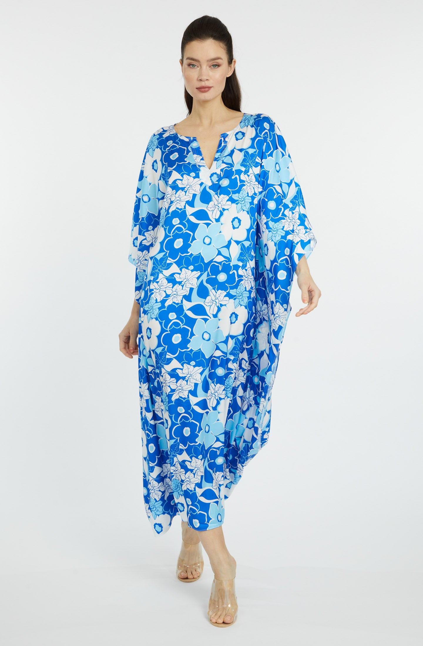 Blue Crush Long Caftan