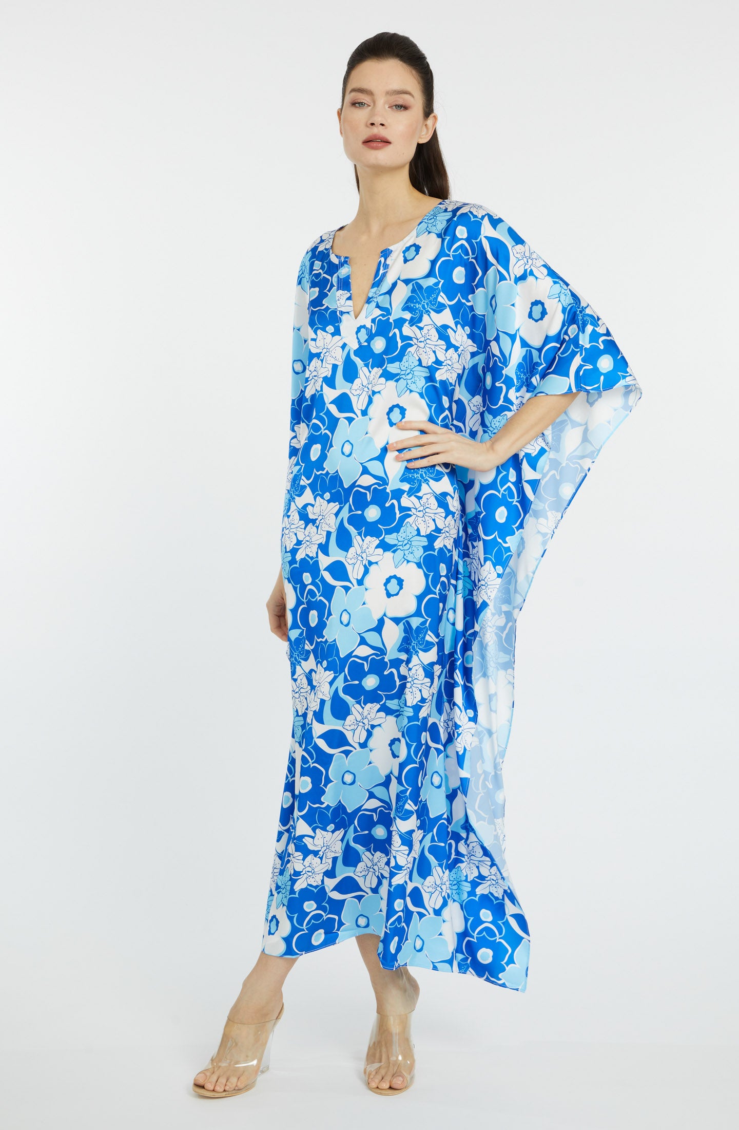 Blue Crush Long Caftan