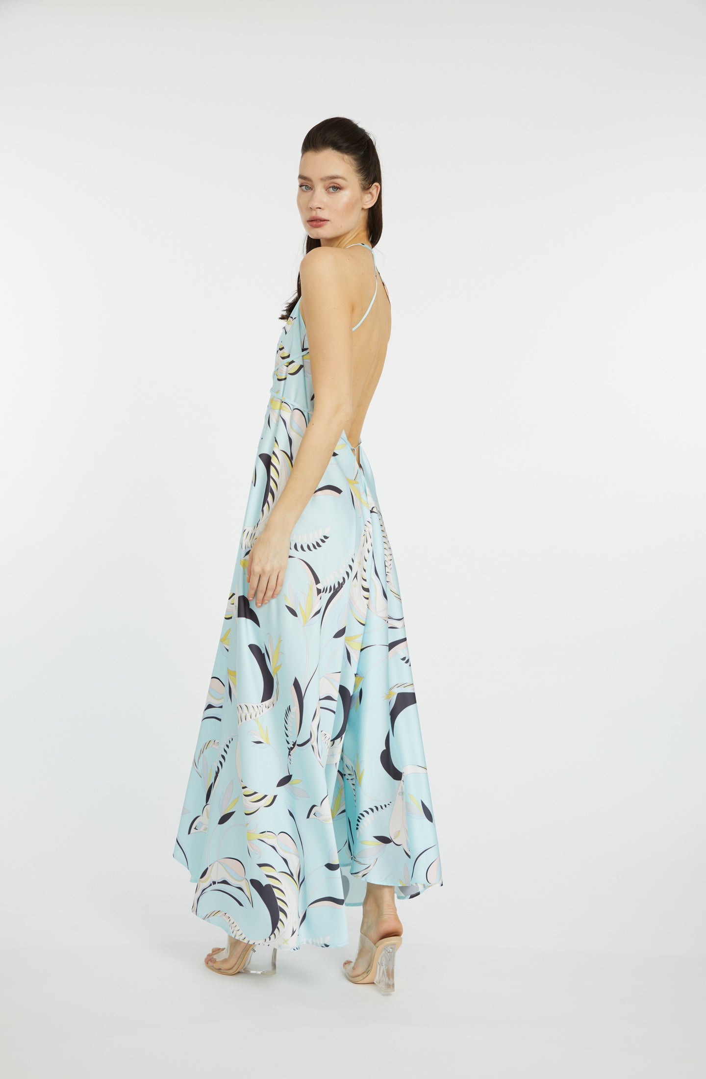 Blue Lagoon Infinity Long Dress