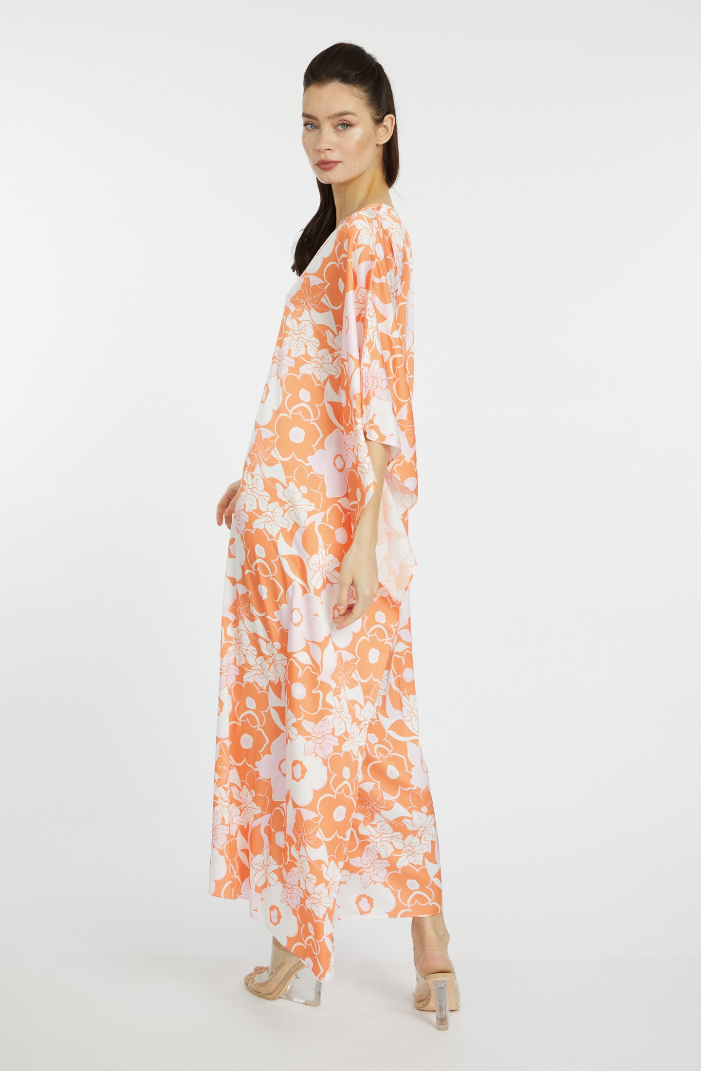 Orange Crush Long Caftan