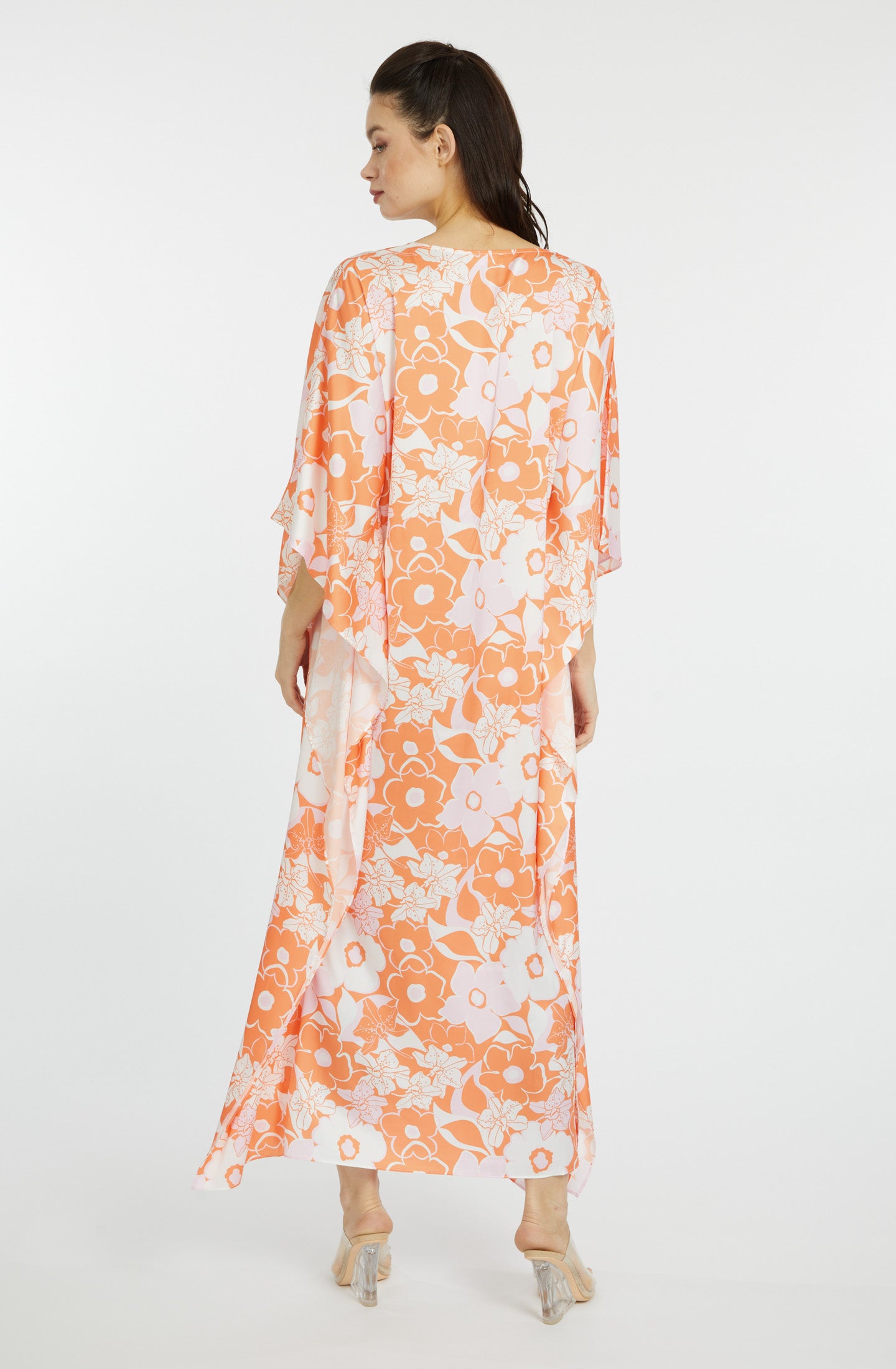 Orange Crush Long Caftan