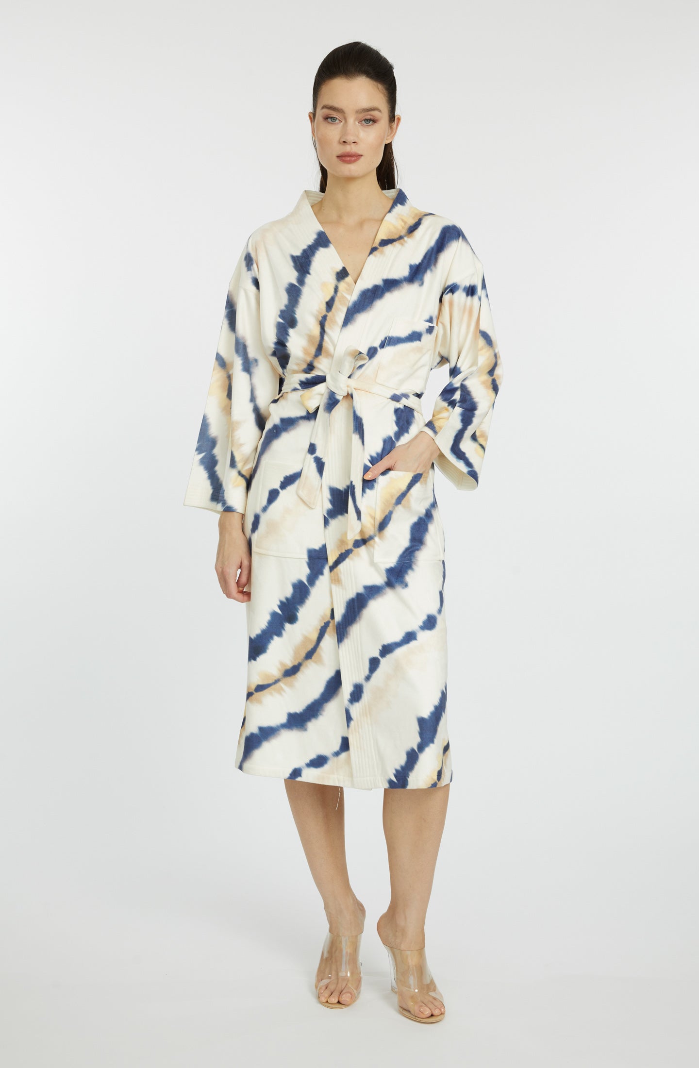 Miami Vibes Silky Kimono