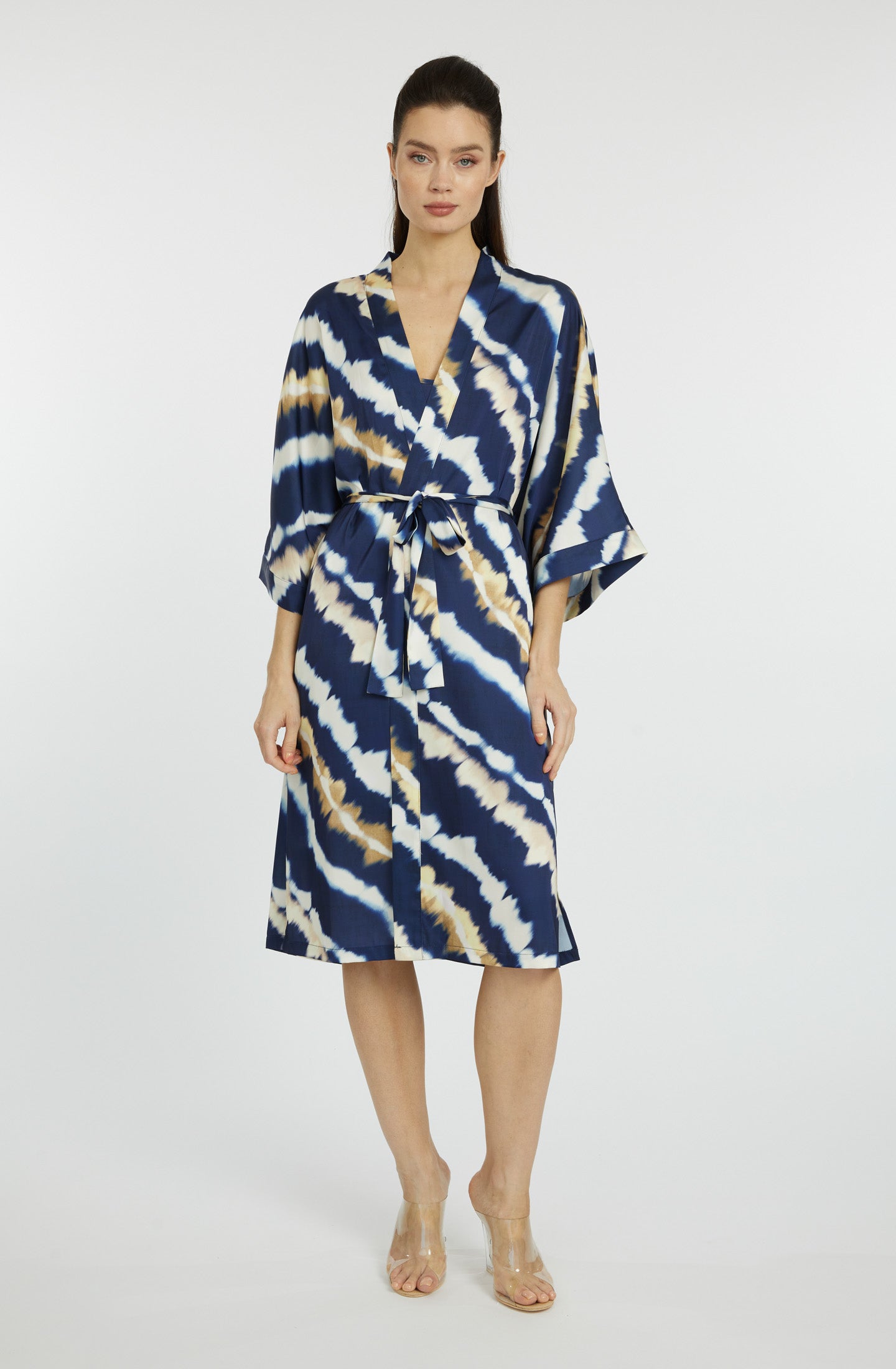 Miami Vibes Silky Kimono