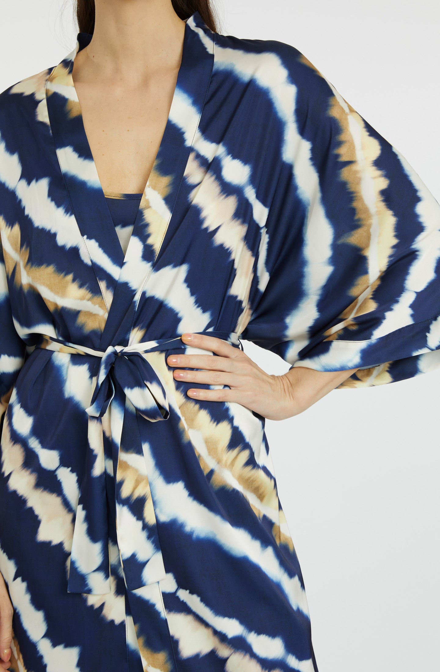 Miami Vibes Silky Kimono