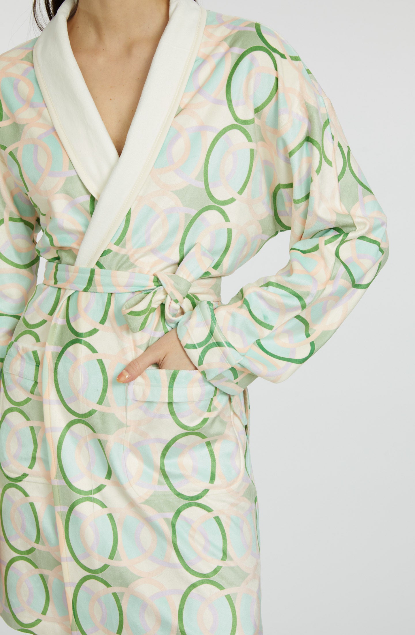 Marina Emerald robe Short