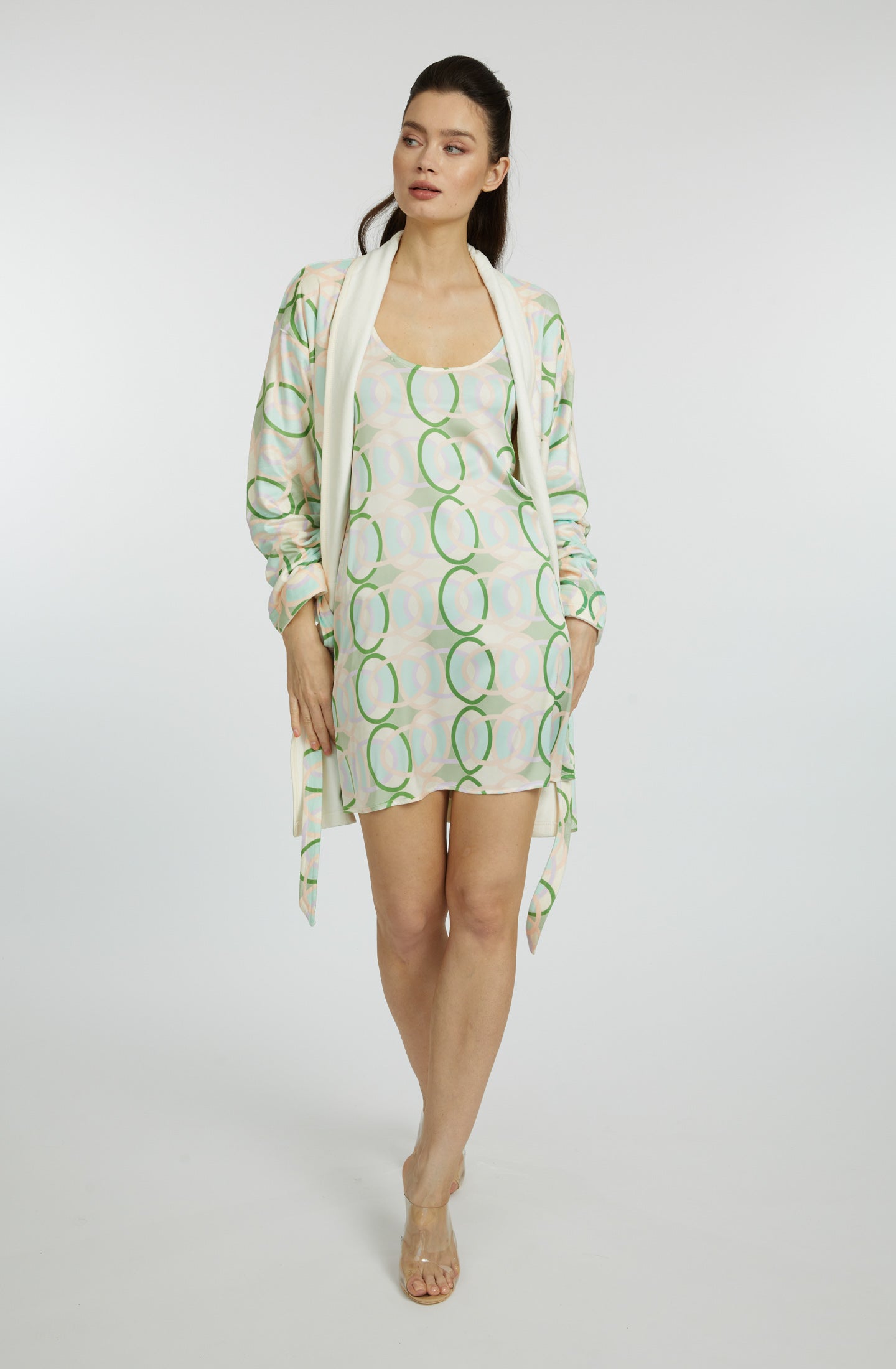 Marina Emerald robe Short