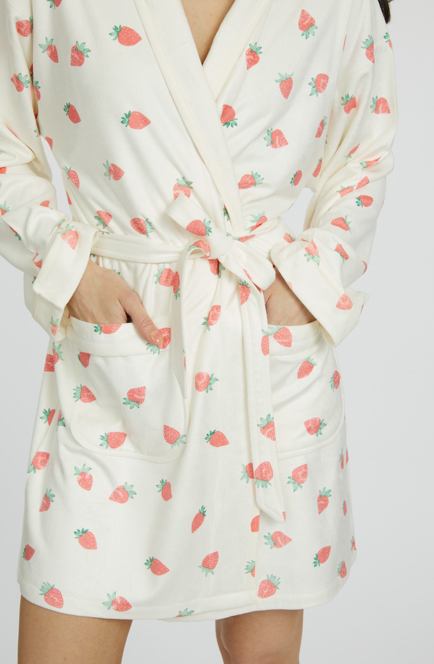 Strawberry Field Short Robe