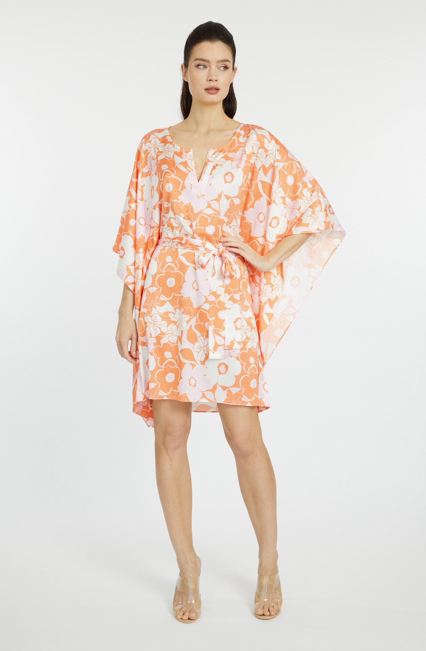 Orange Crush Short Caftan