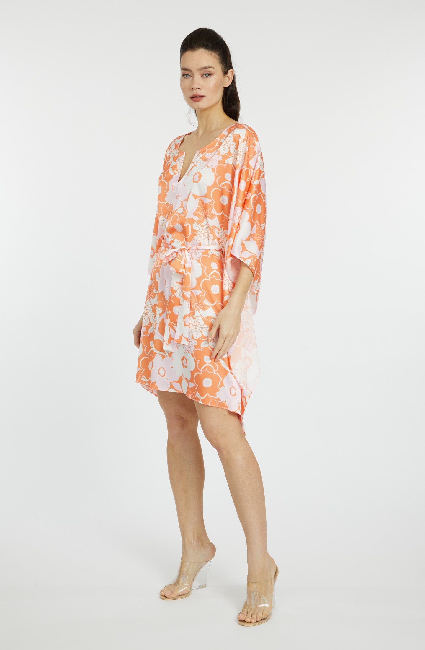 Orange Crush Short Caftan