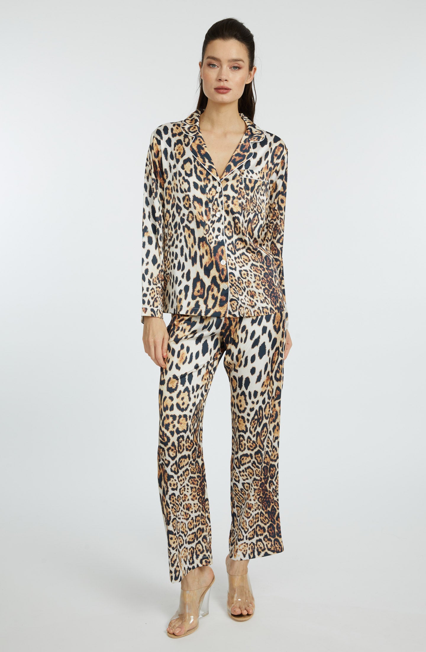 Donatella Long PJ Set