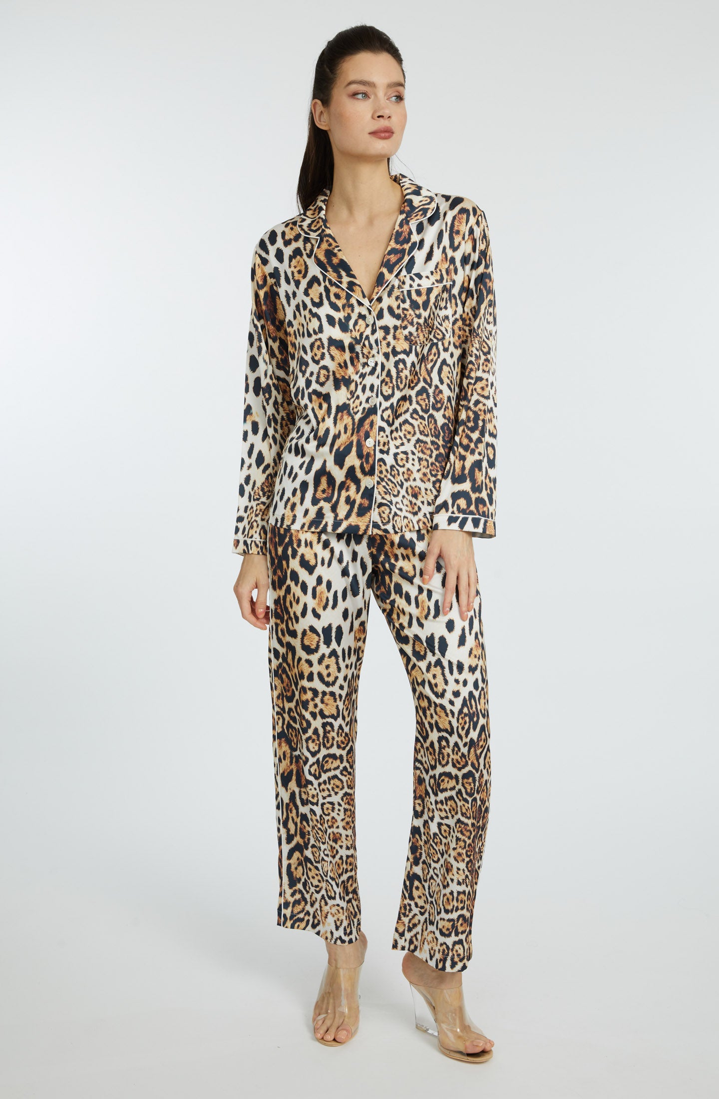 Donatella Long PJ Set