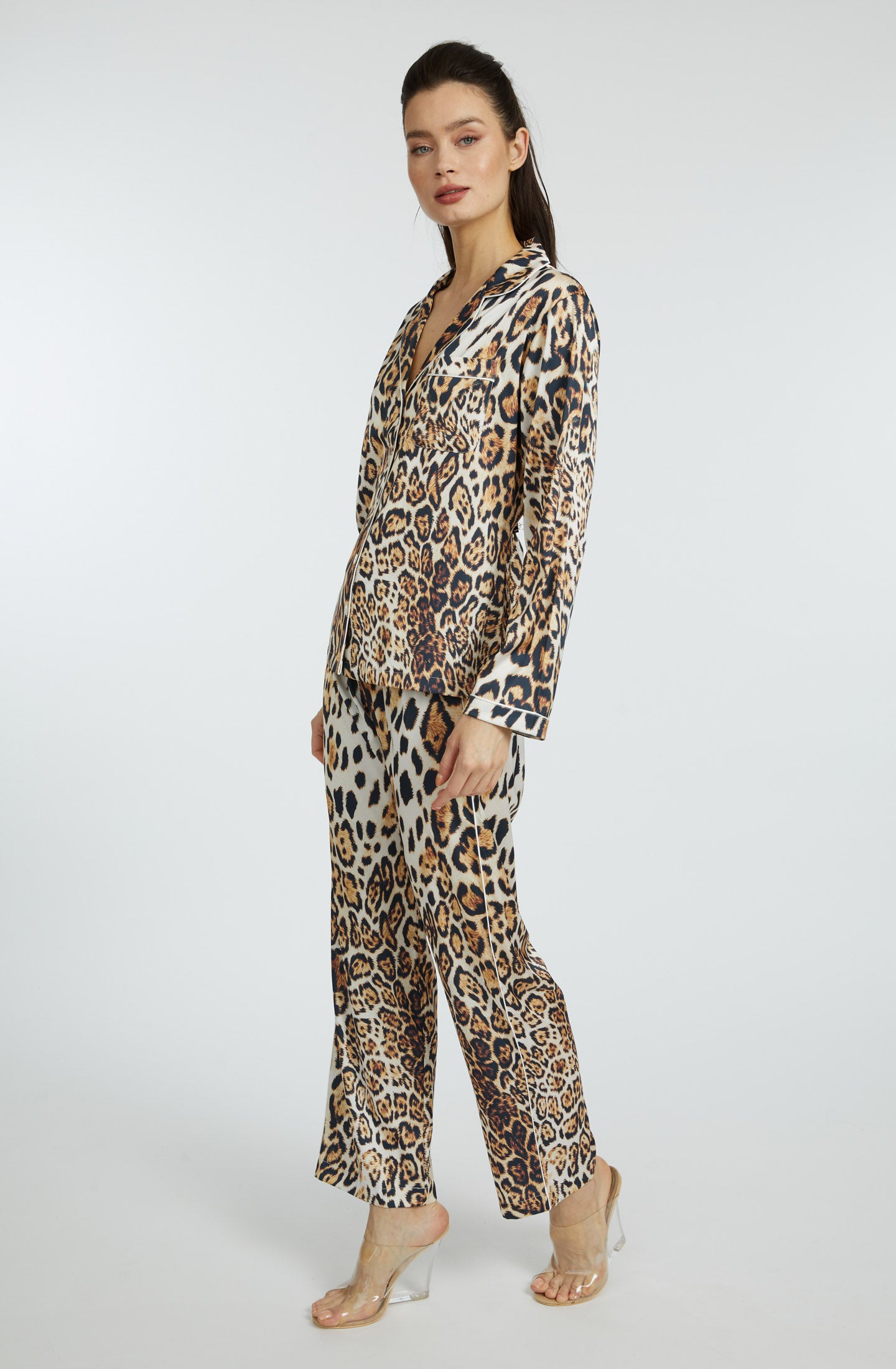 Donatella Long PJ Set