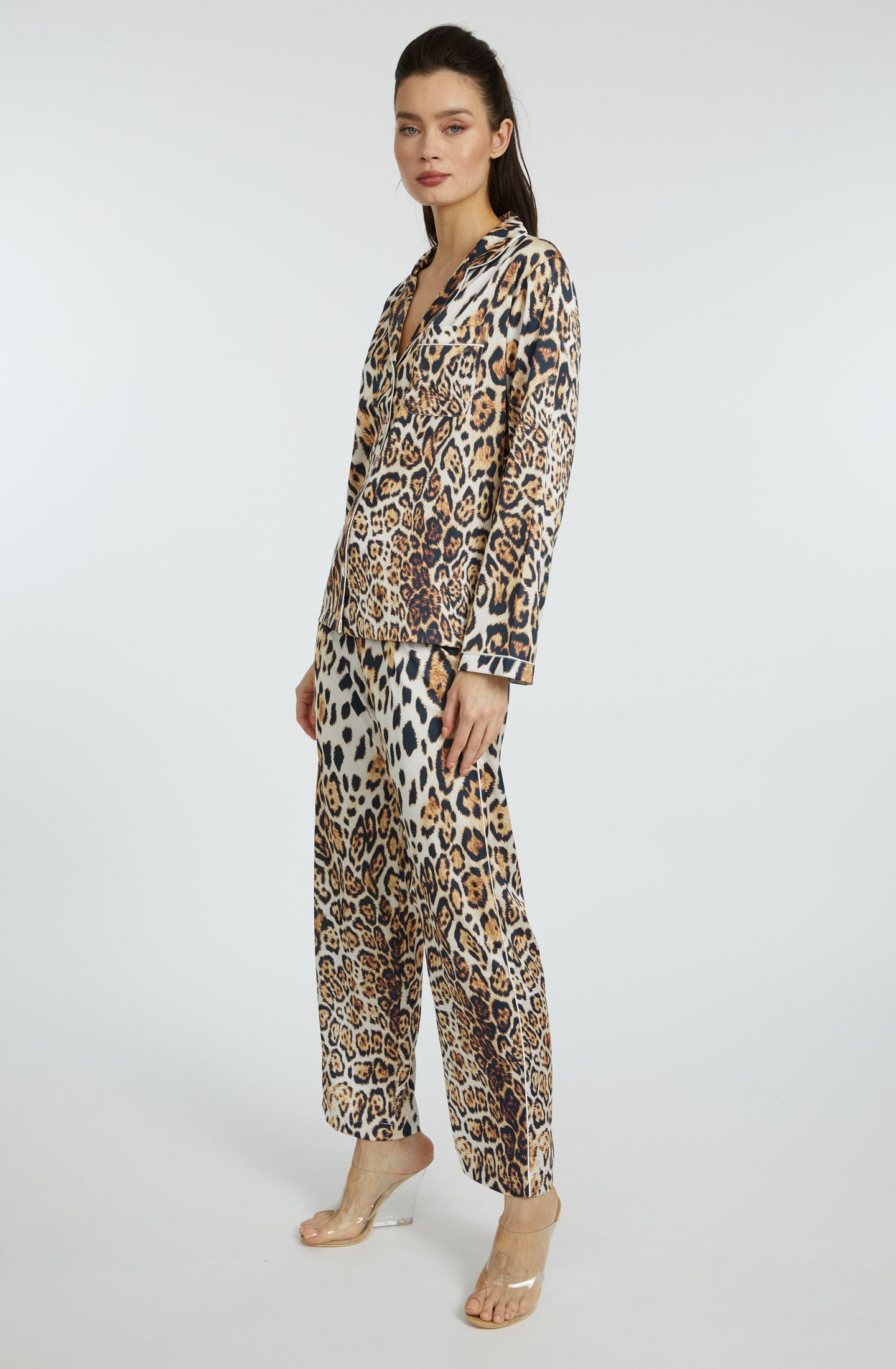 Donatella Long PJ Set