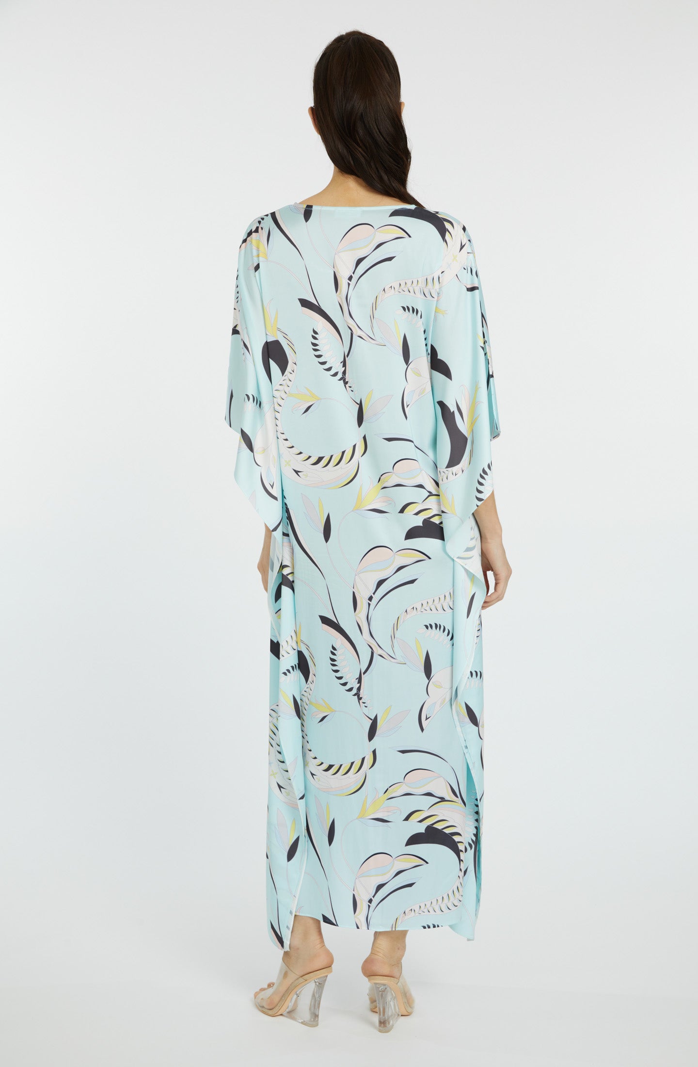 Blue Lagoon Long Caftan