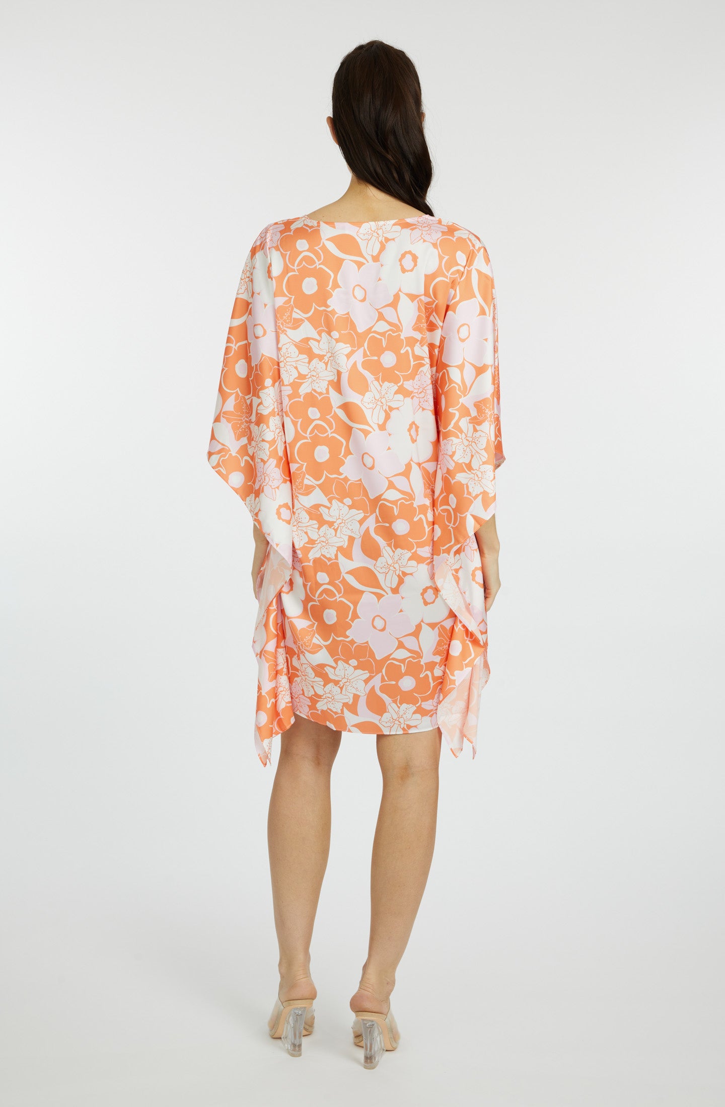 Orange Crush Short Caftan