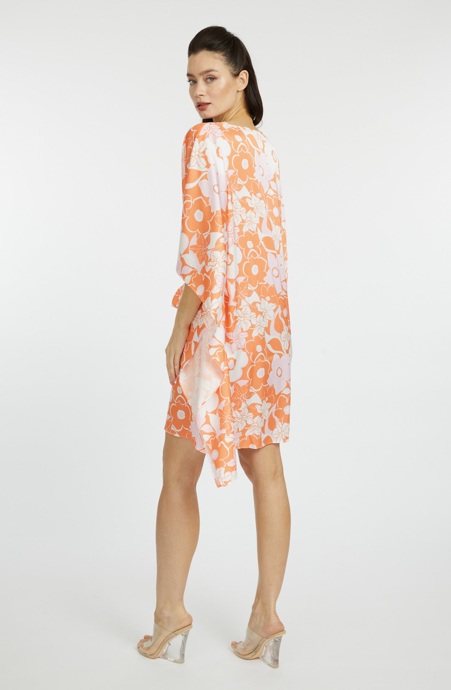 Orange Crush Short Caftan