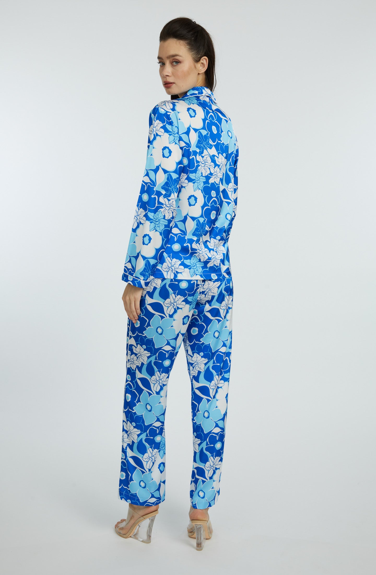 Blue Crush Long PJ Set