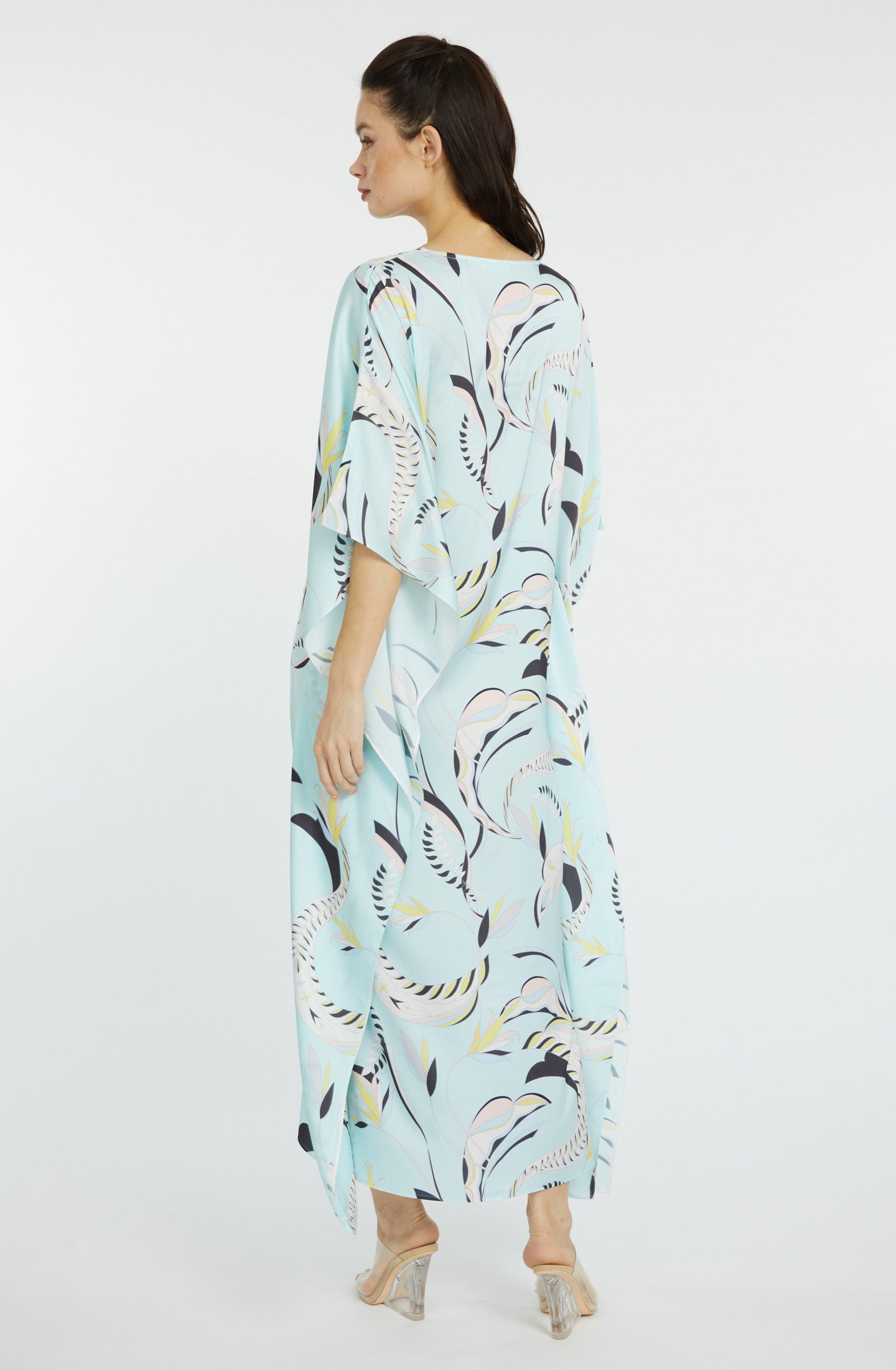 Blue Lagoon Long Caftan