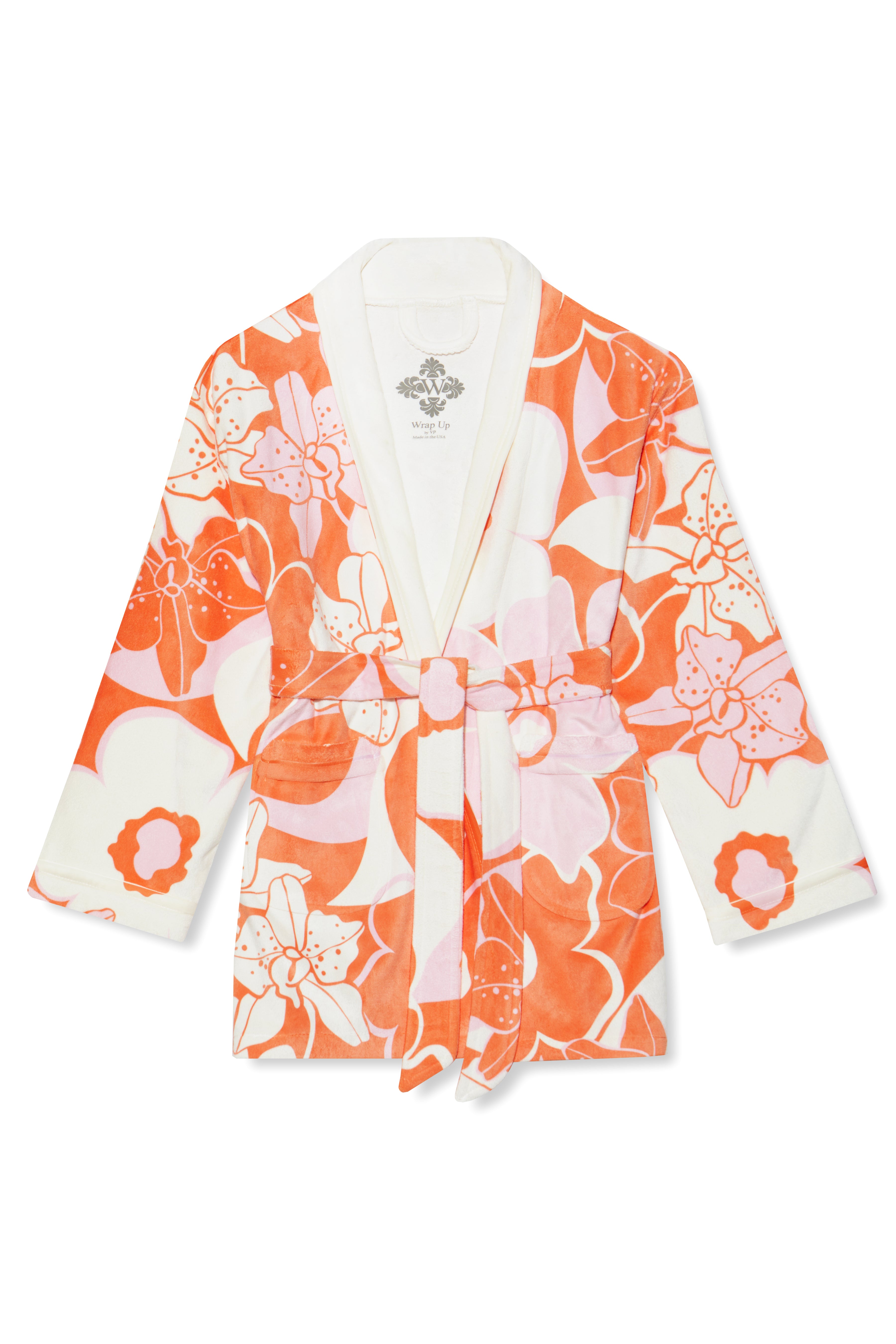 Orange Crush Kids Robe