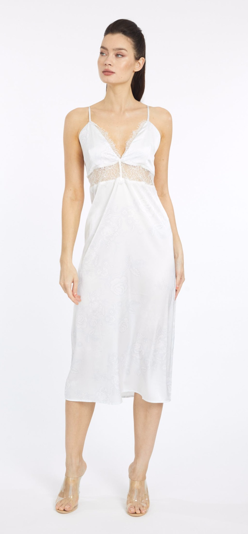 Bliss Angel White Lace Dress