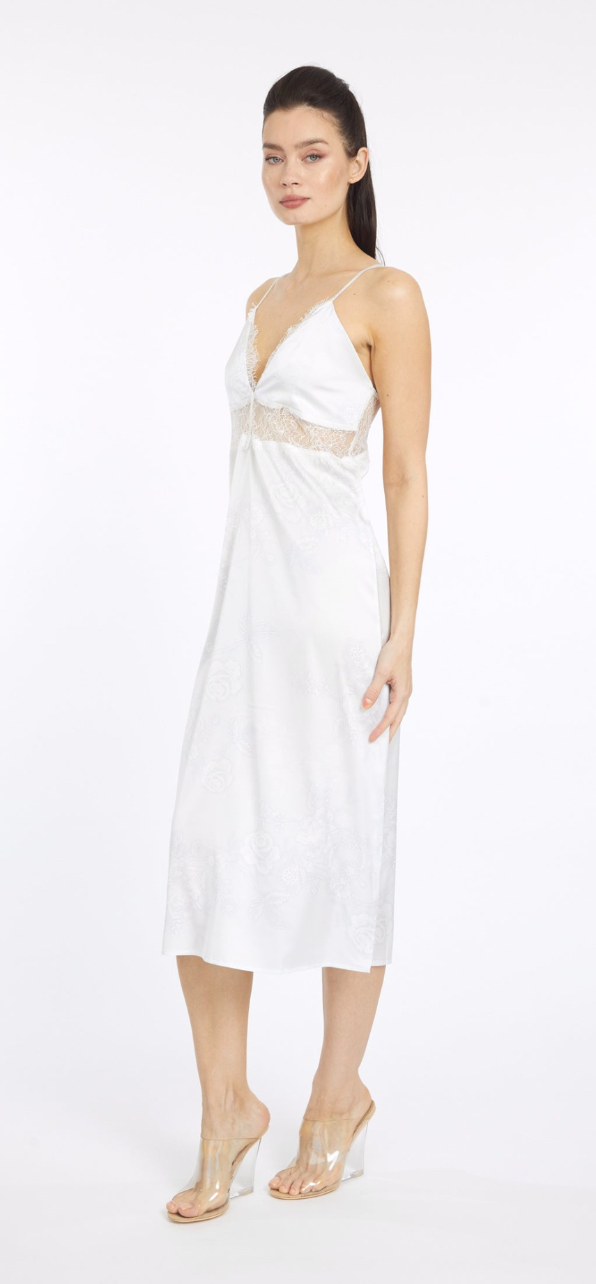 Bliss Angel White Lace Dress