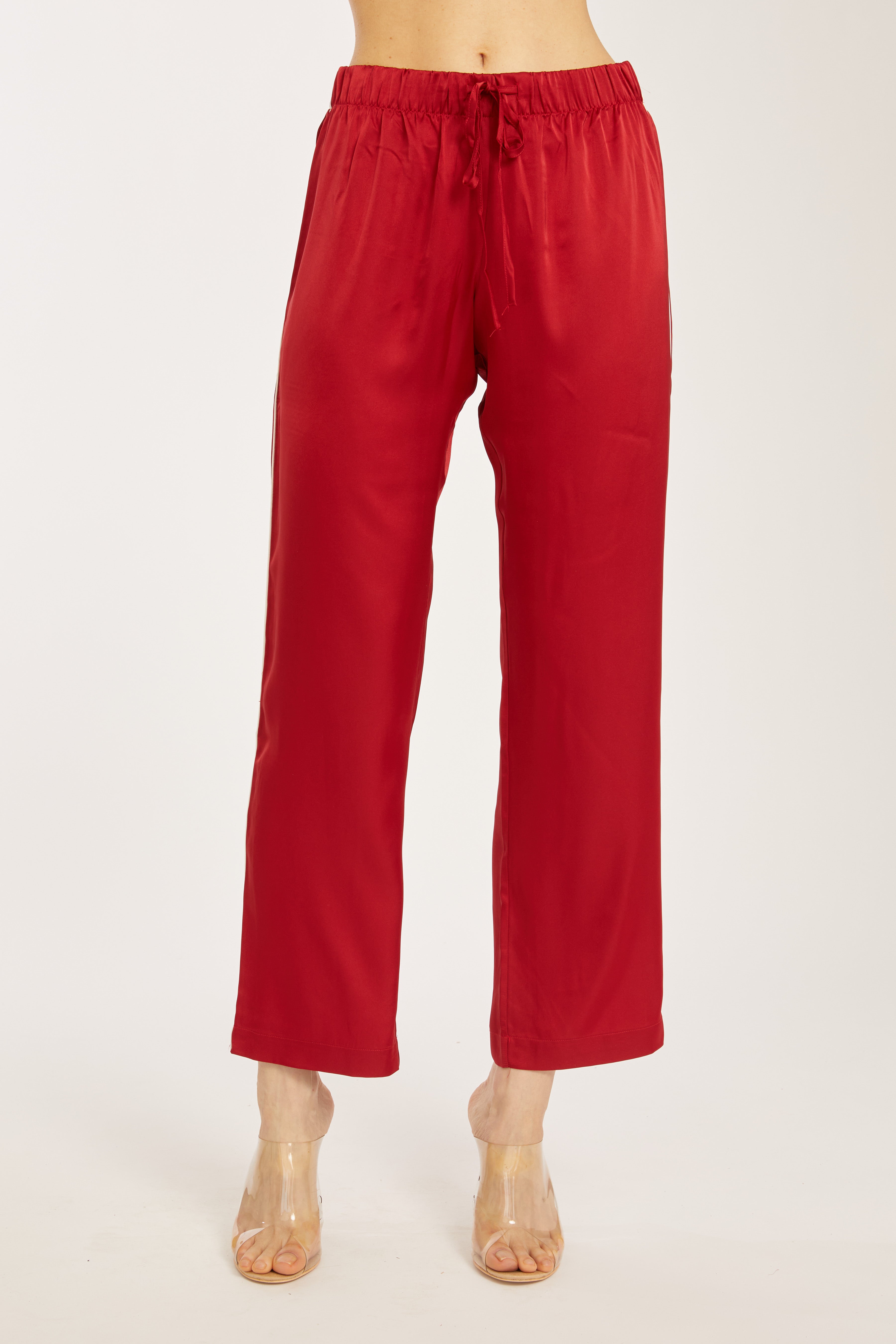 Red Long PJ SET