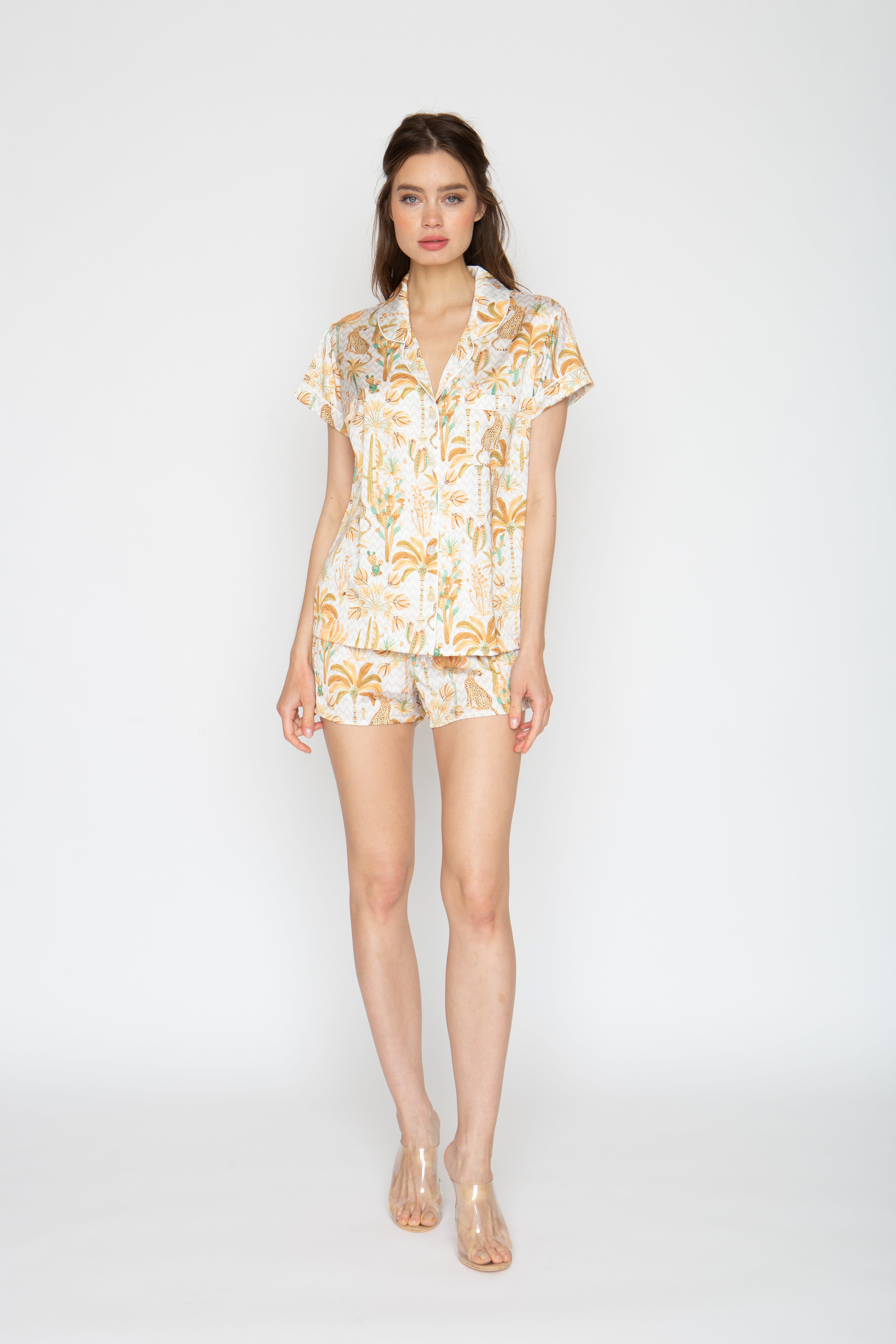 Into the Wild Short PJ Set