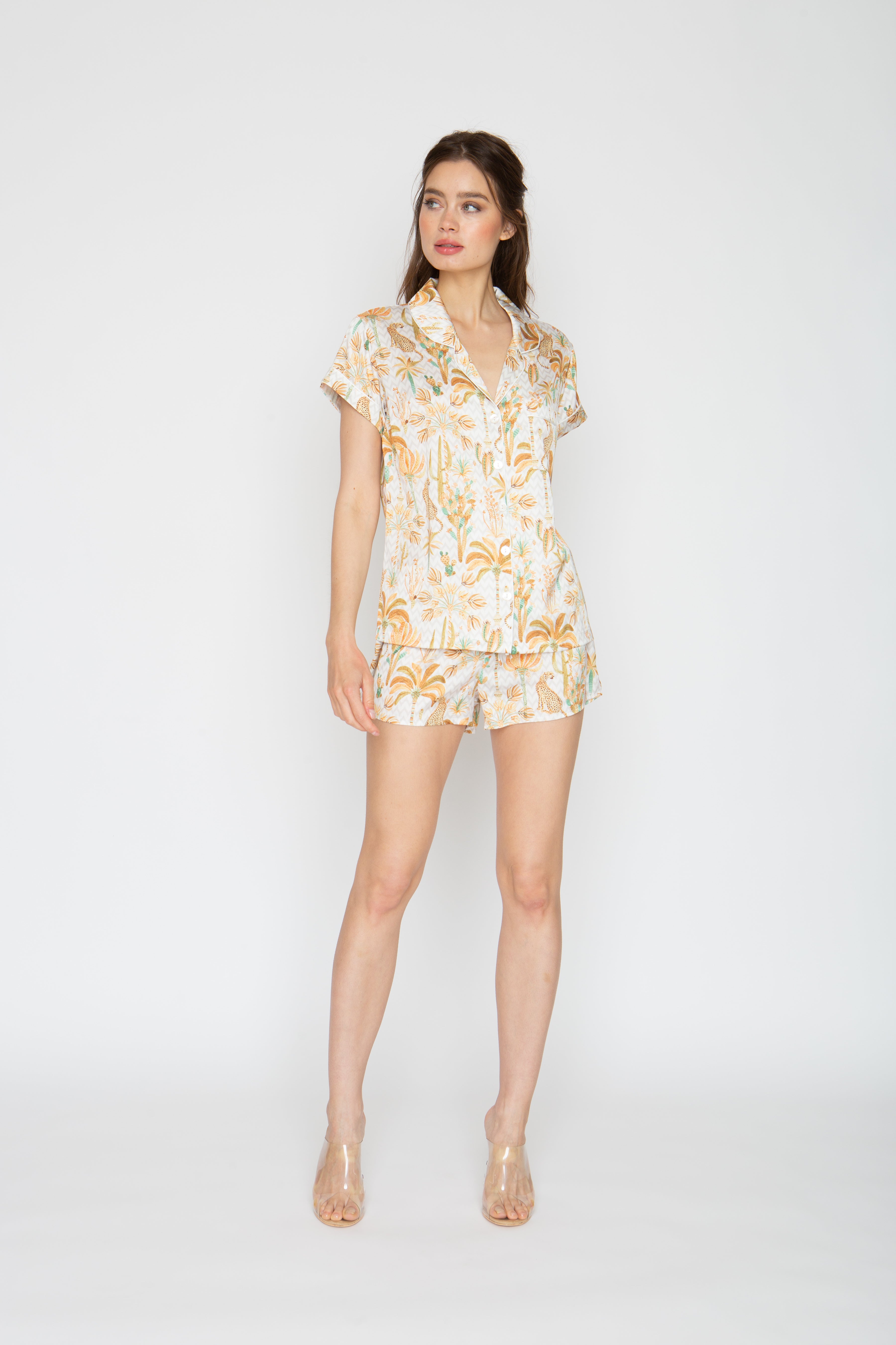 Into the Wild Short PJ Set