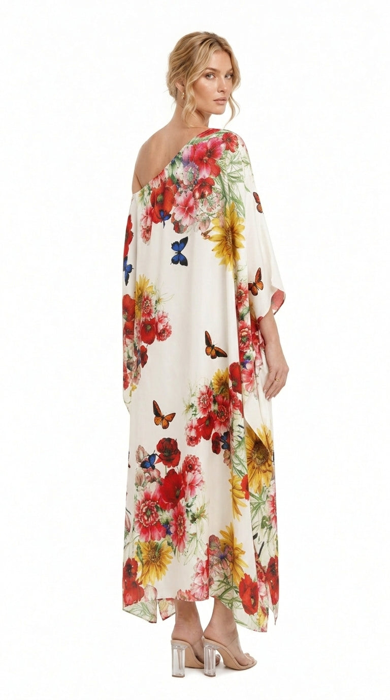 Bouquet 3-Way Convertible Long Caftan