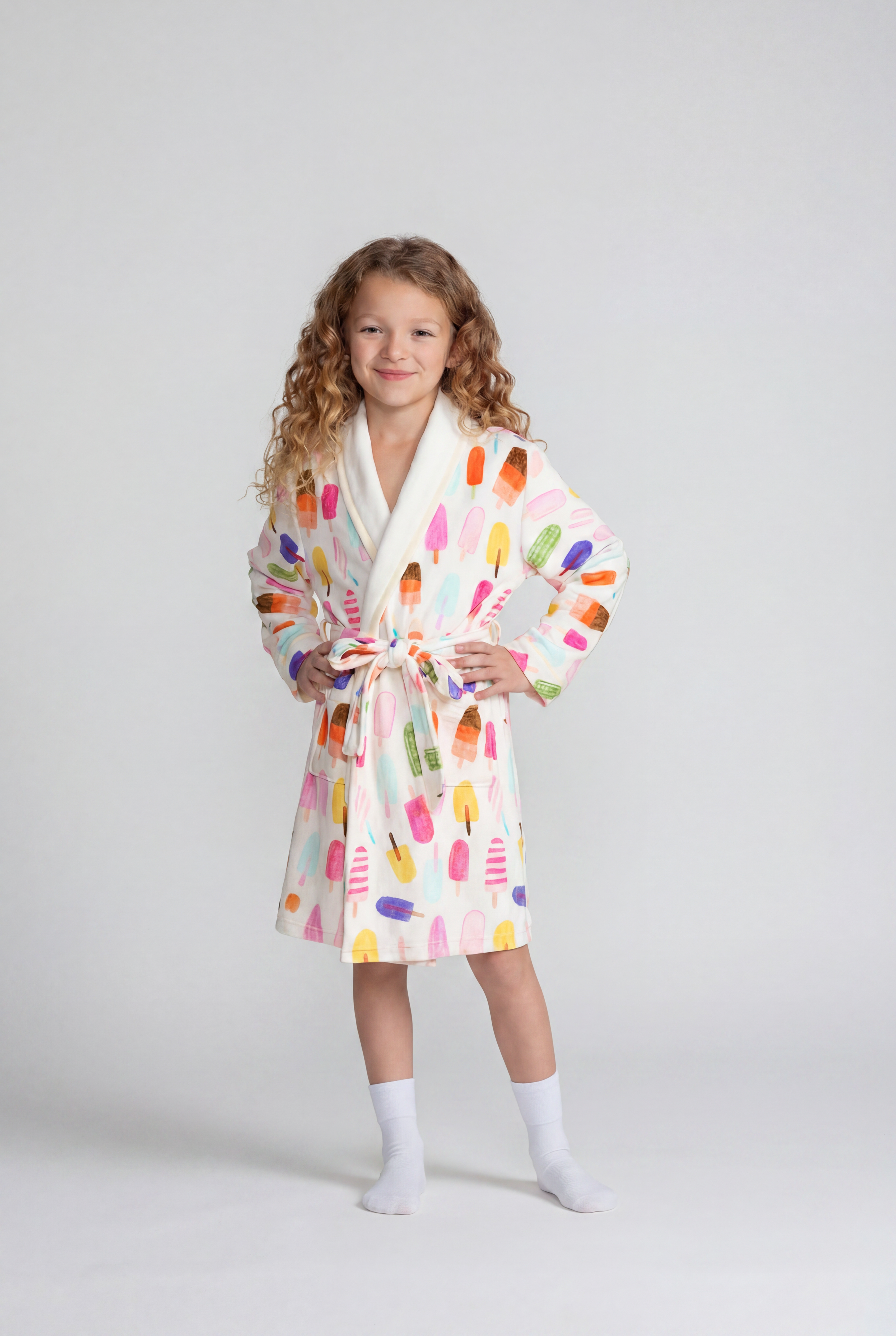 Ice Cream  Kids Robe
