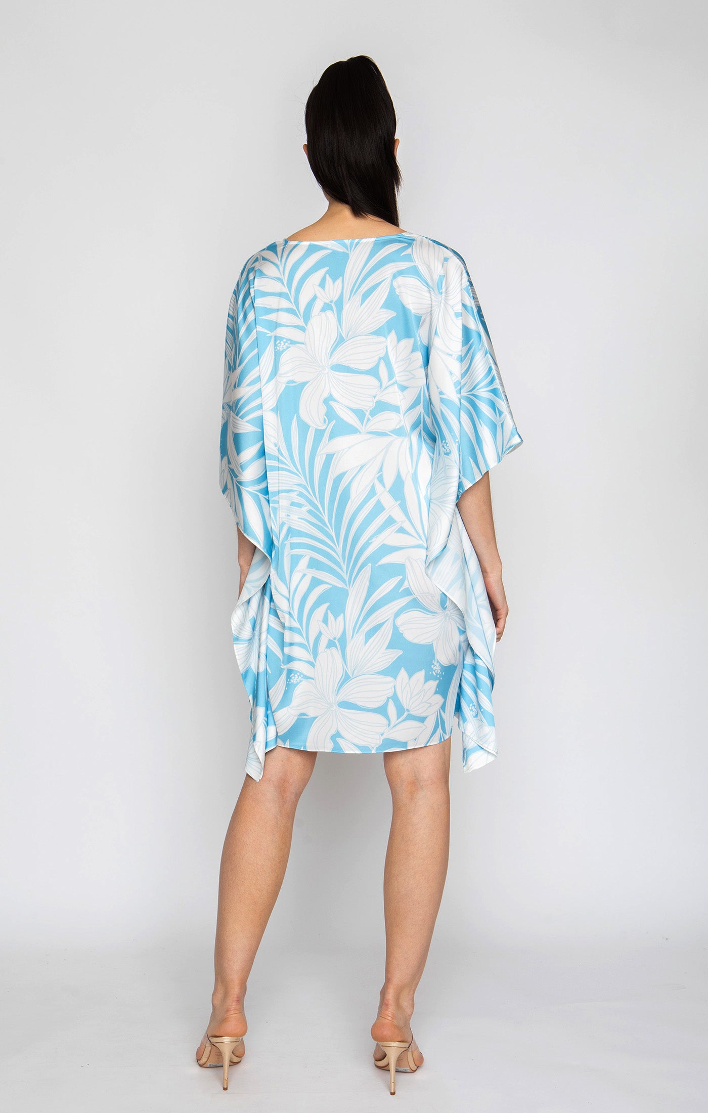 Blue Hawaii Short Caftan