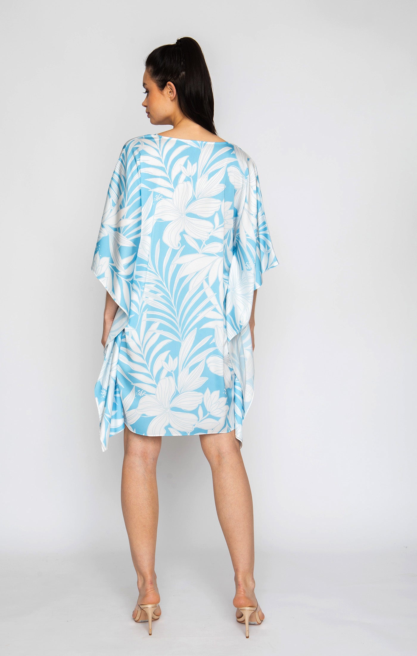 Blue Hawaii Short Caftan