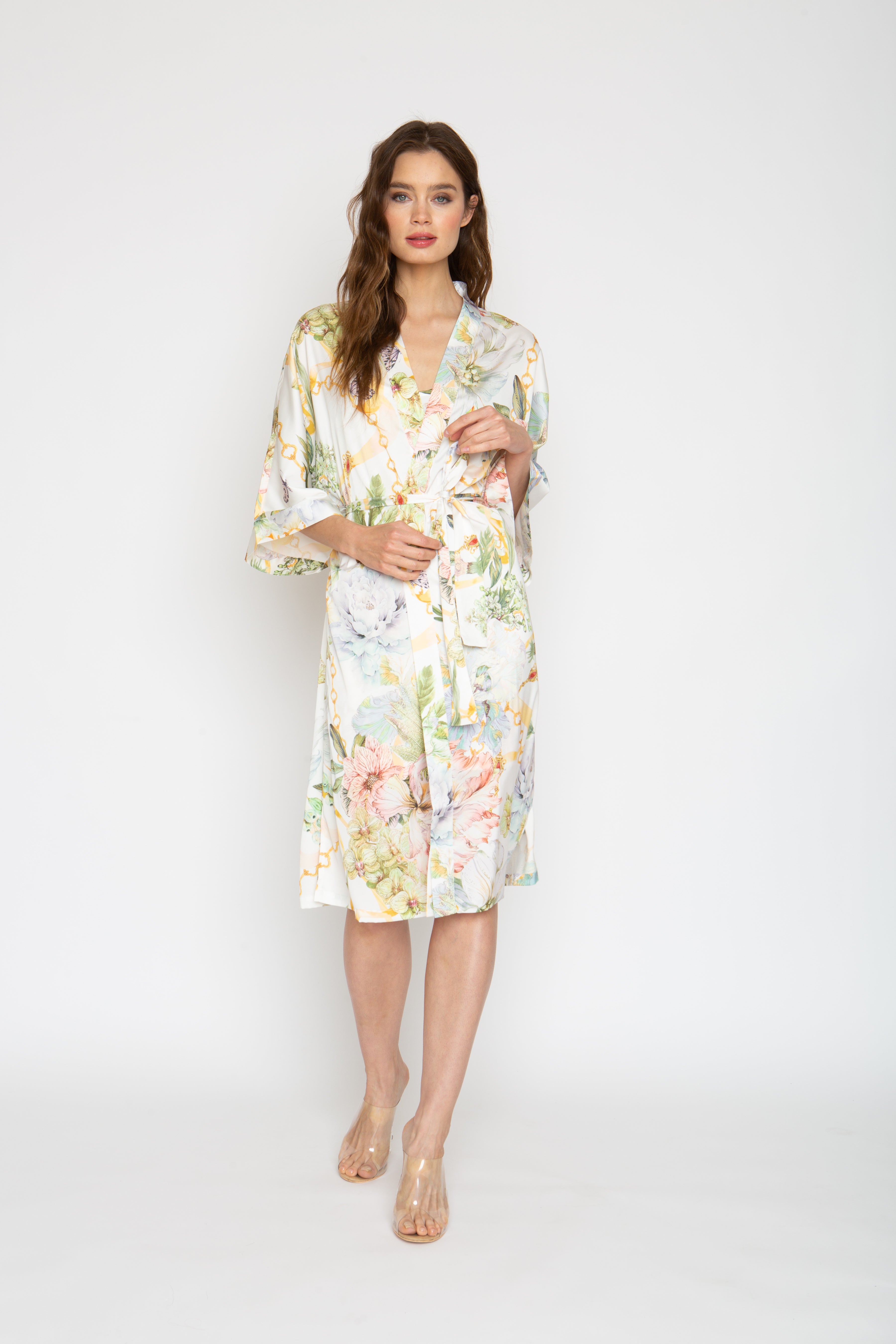 La Bohème Poly-Silk Kimono