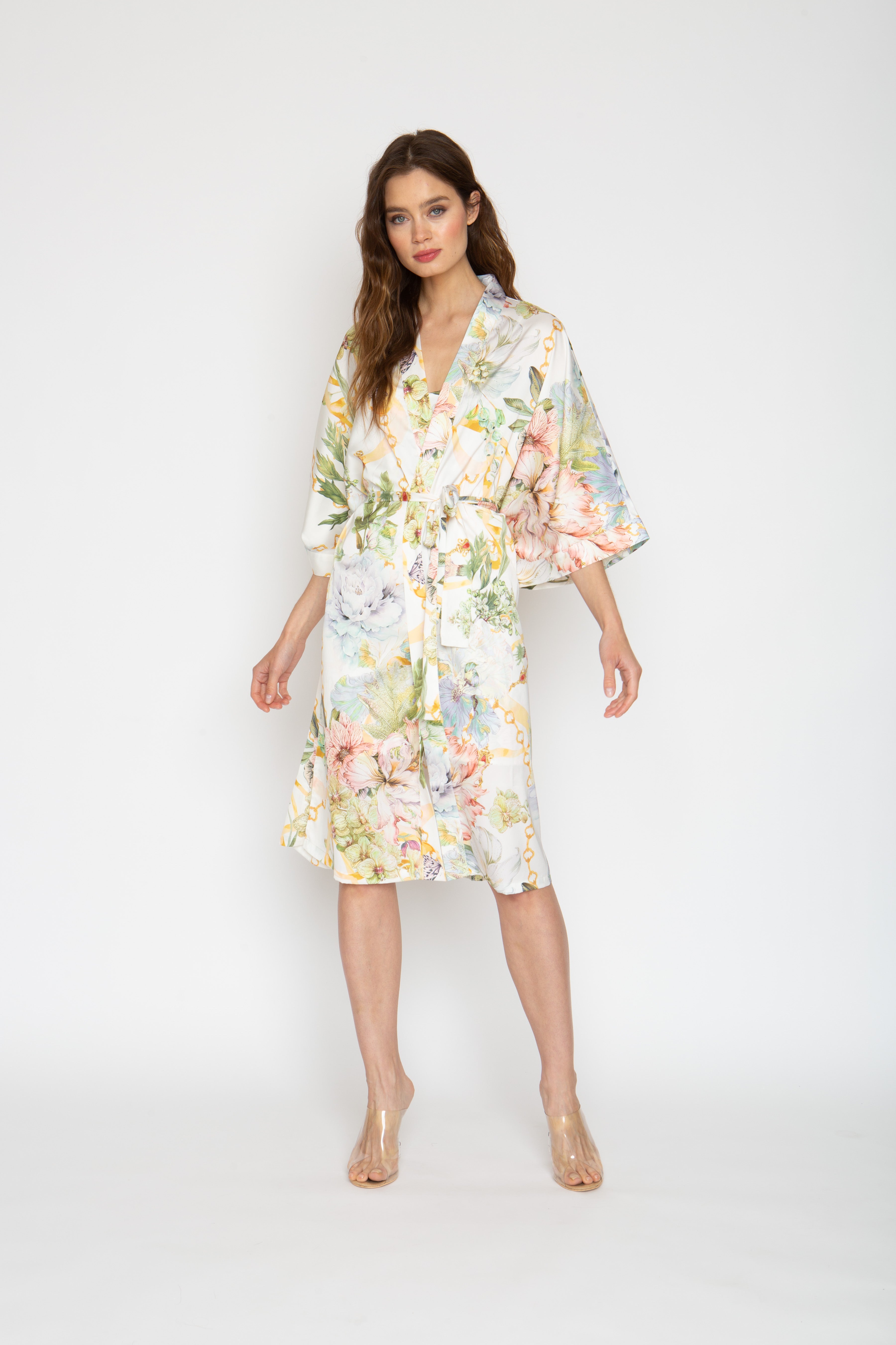 La Bohème Poly-Silk Kimono