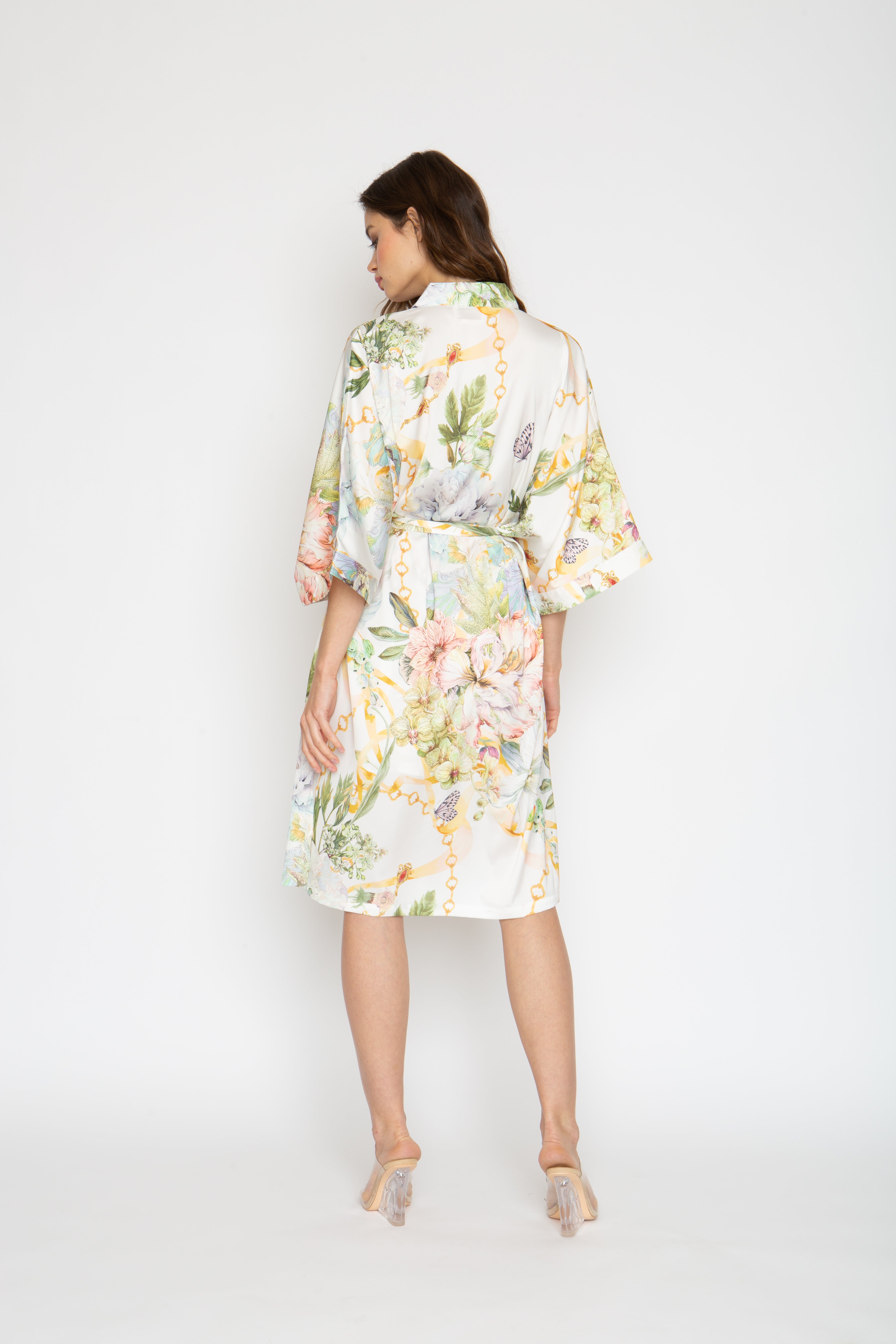 La Bohème Poly-Silk Kimono