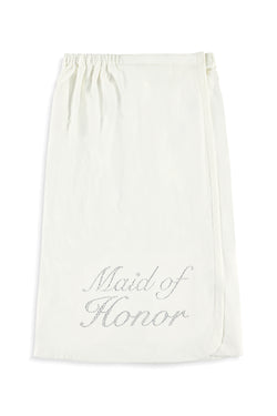 Maid of Honor Silver Body Wrap