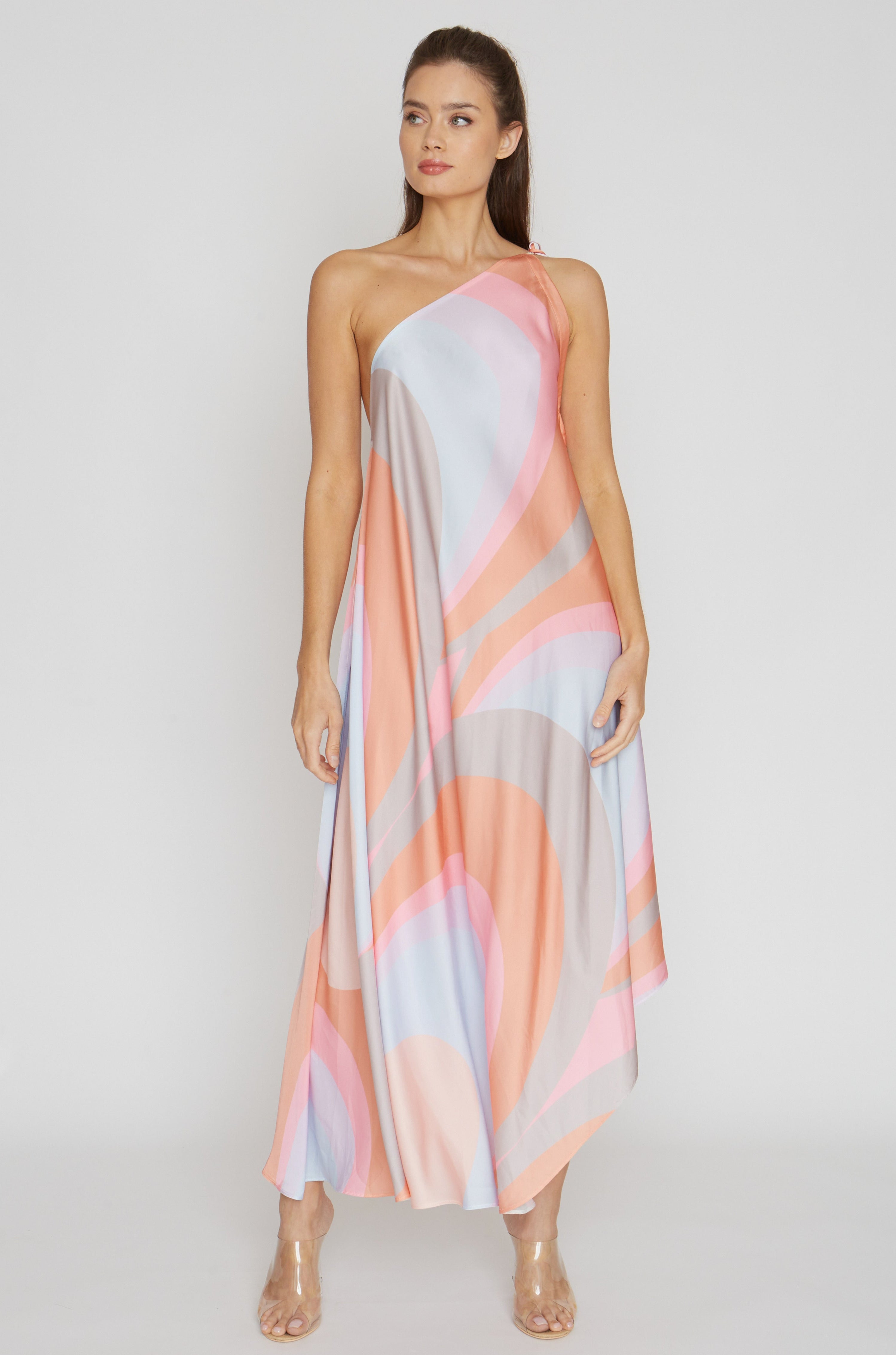 Diva Scoop Mango Infinity Dress