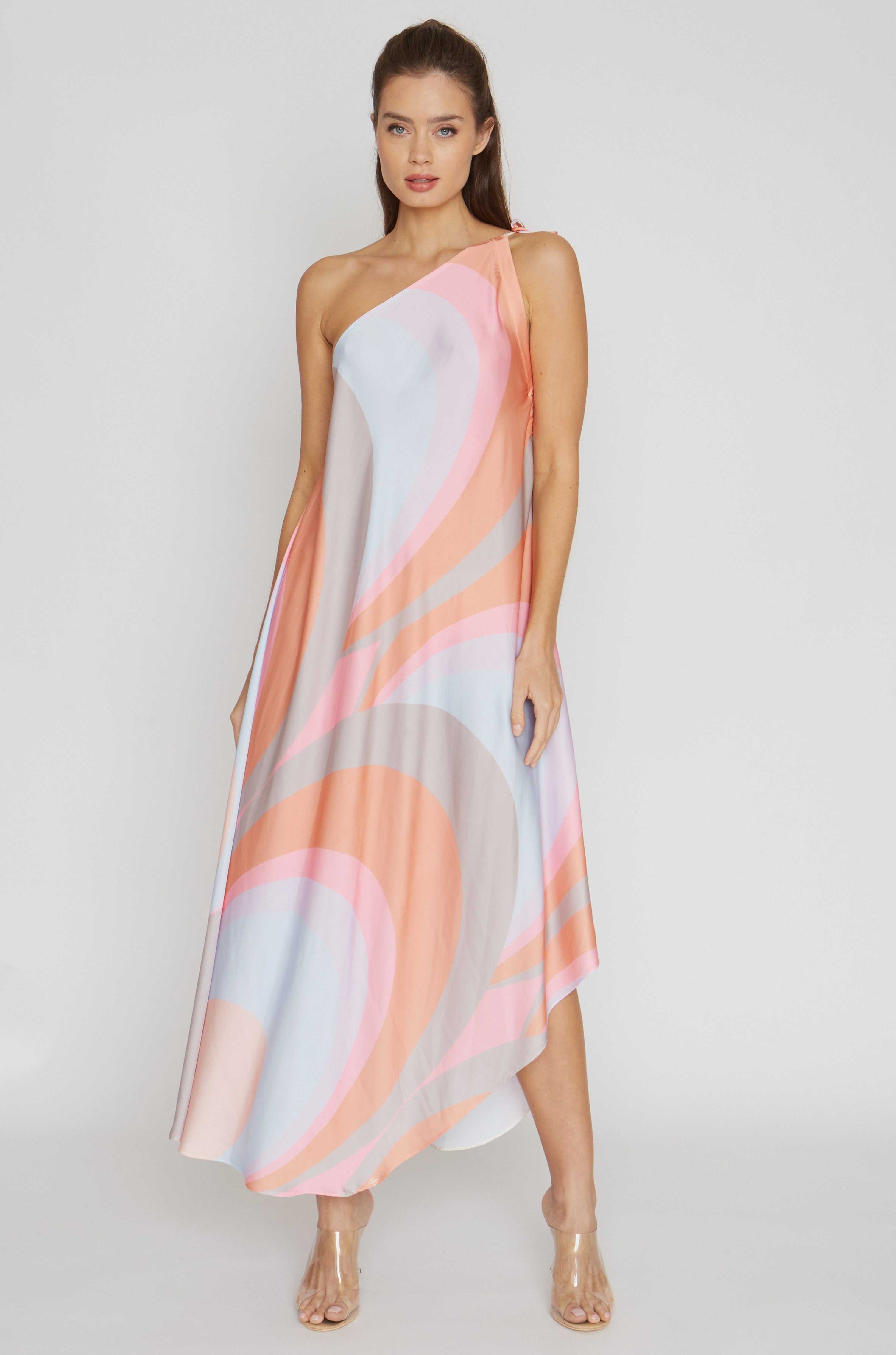 Diva Scoop Mango Infinity Dress