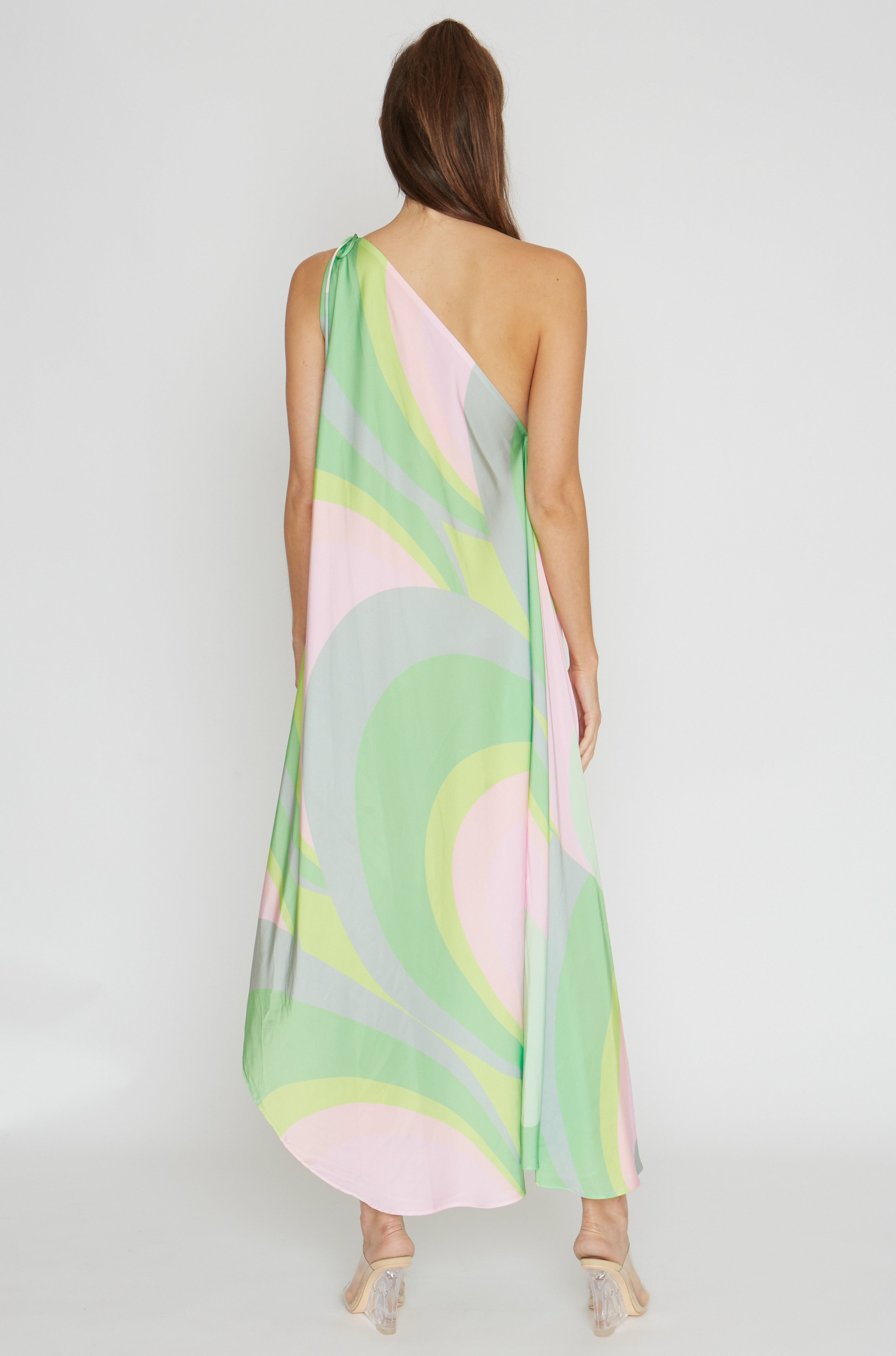 Diva Scoop Citron Infinity Dress