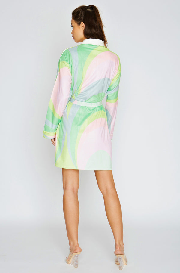 Diva Scoop Citron Short Robe