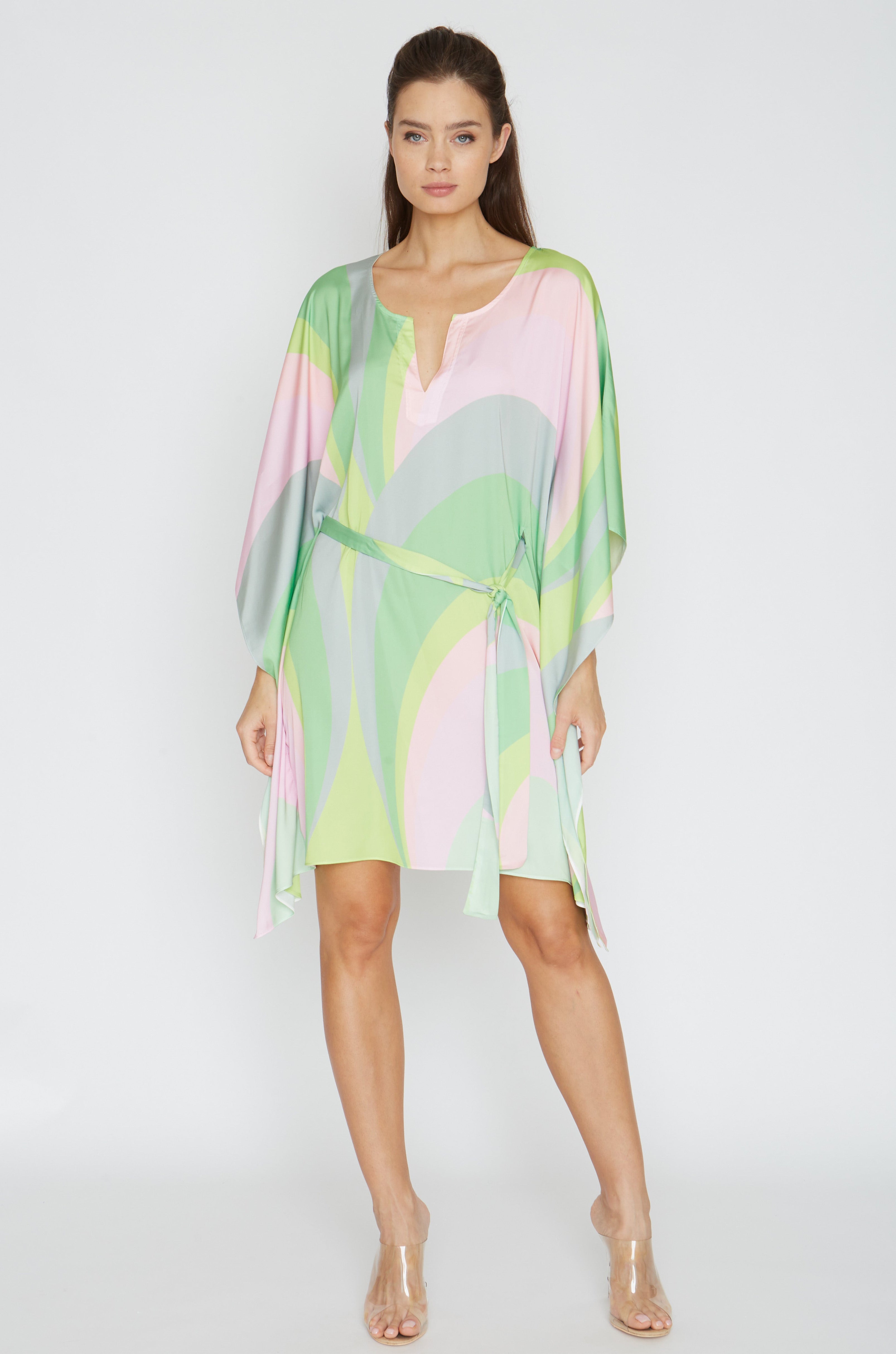 Diva Scoop Citron Short Caftan