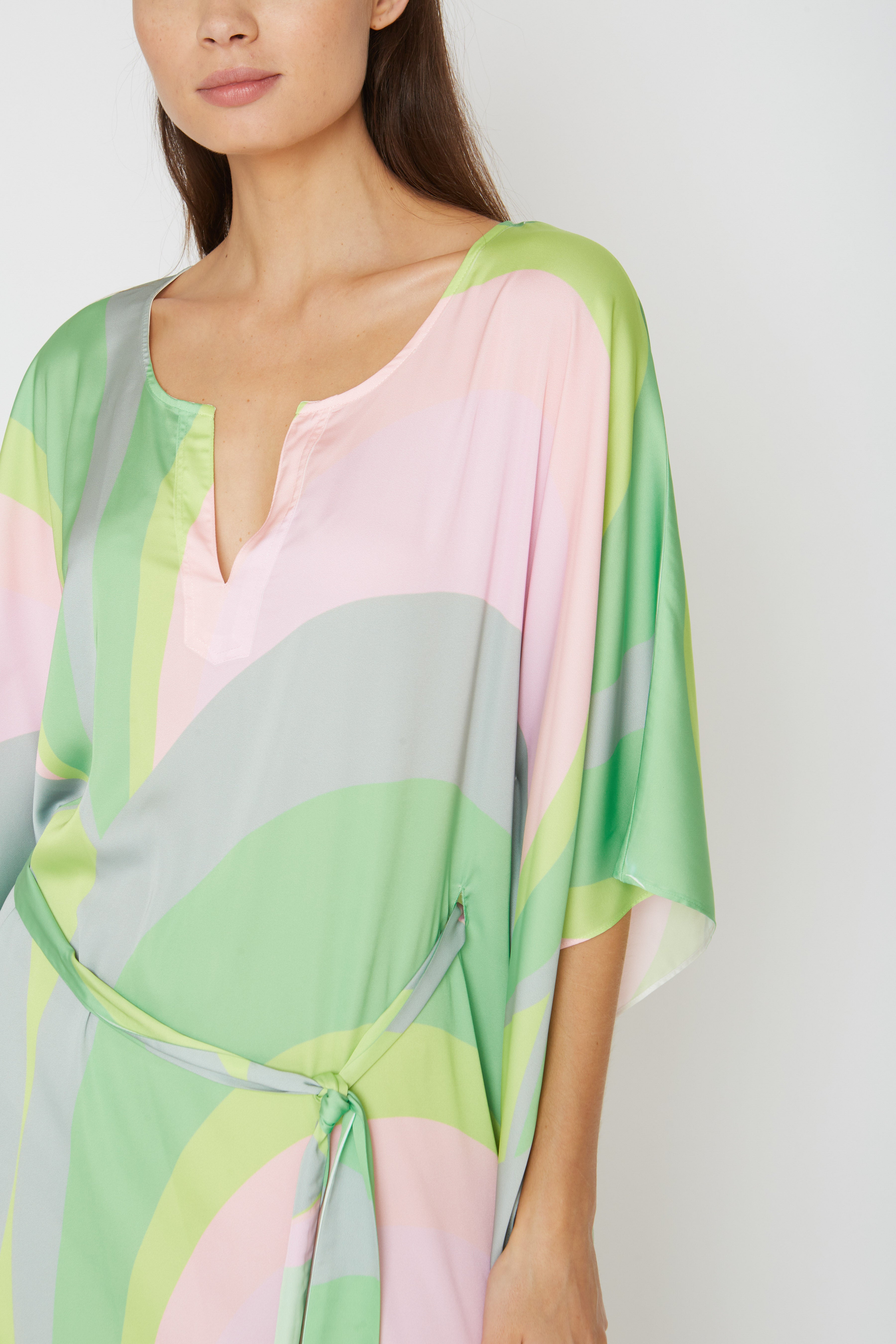 Diva Scoop Citron Short Caftan