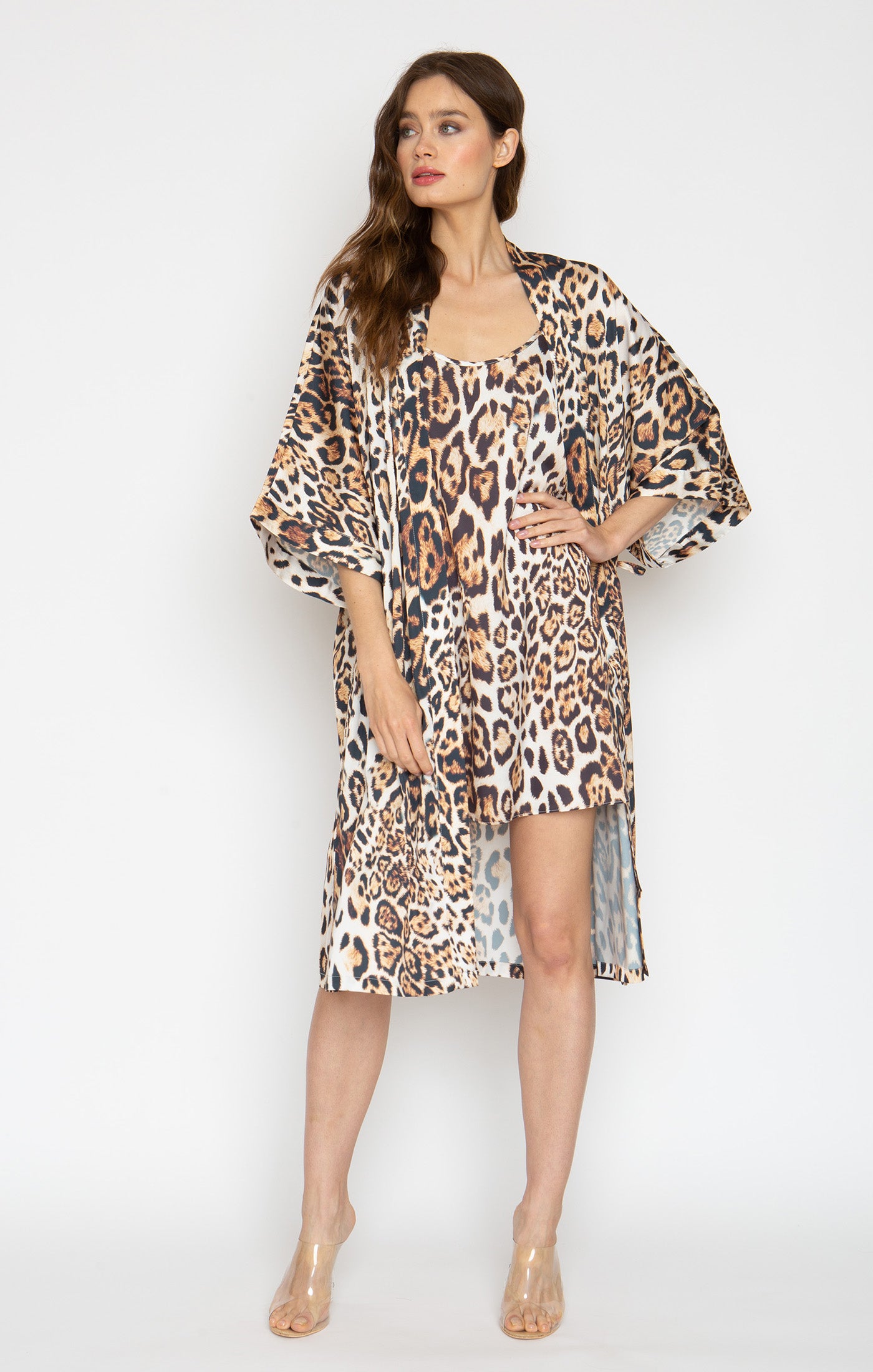 Donatella P/S Kimono Robe