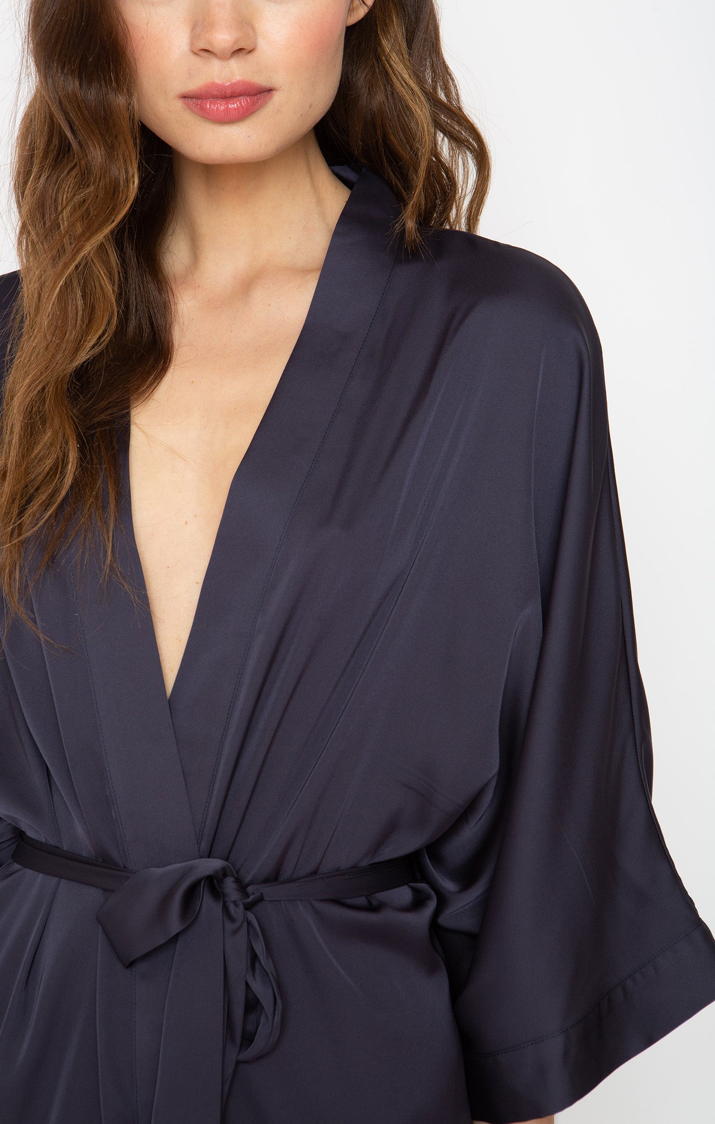 Midnight Blue P/S Kimono Robe