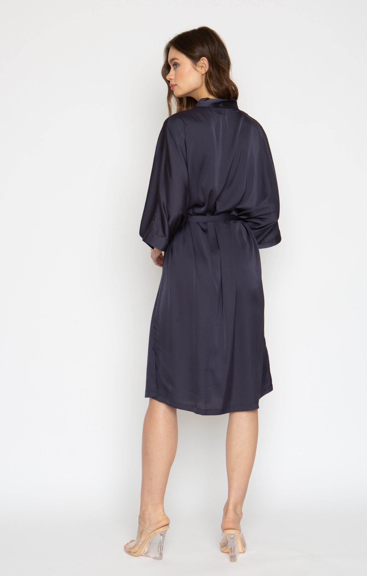 Midnight Blue P/S Kimono Robe