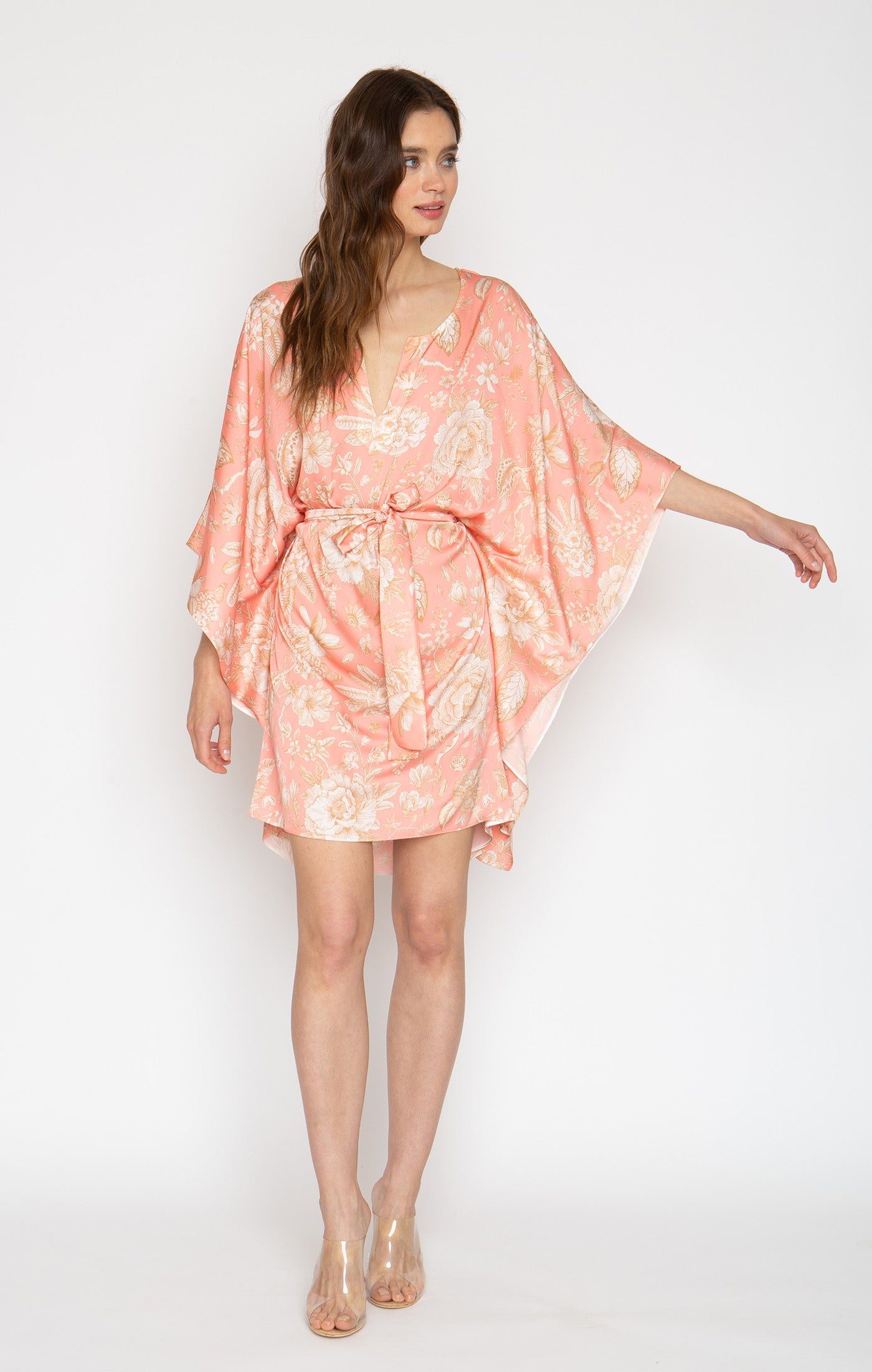 Sandy Rose Short Caftan