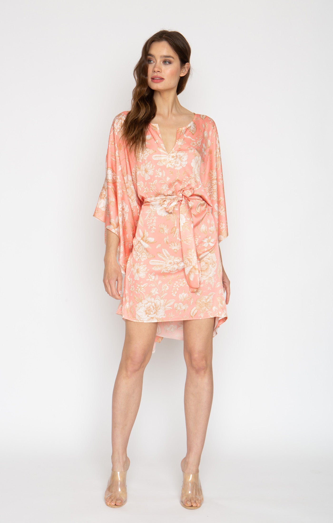 Sandy Rose Short Caftan